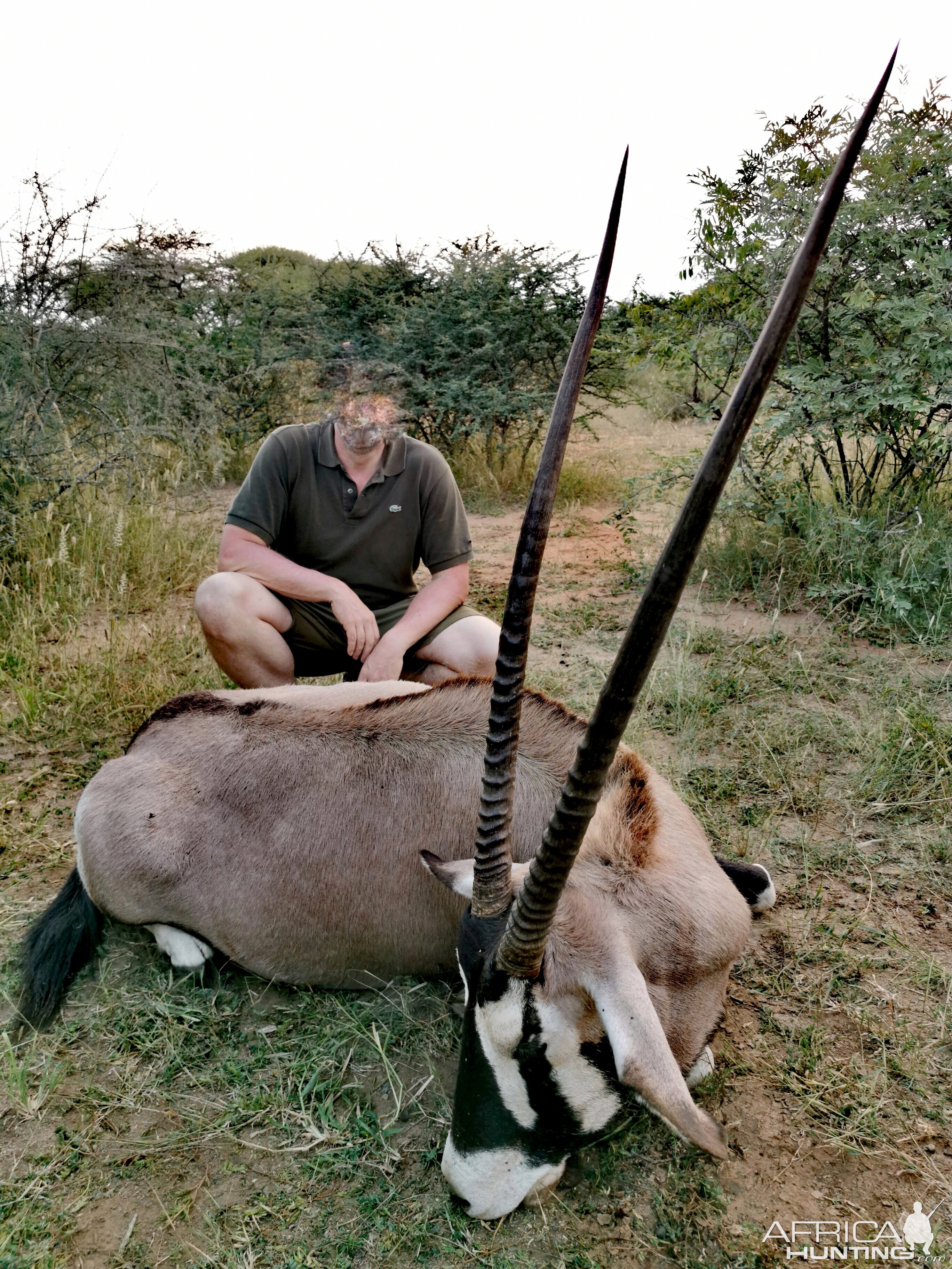 Hunting Gemsbok in South Africa