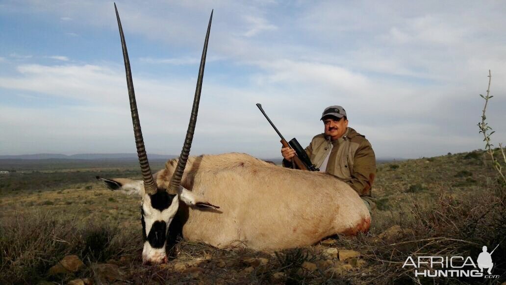 Hunting Gemsbok in South Africa