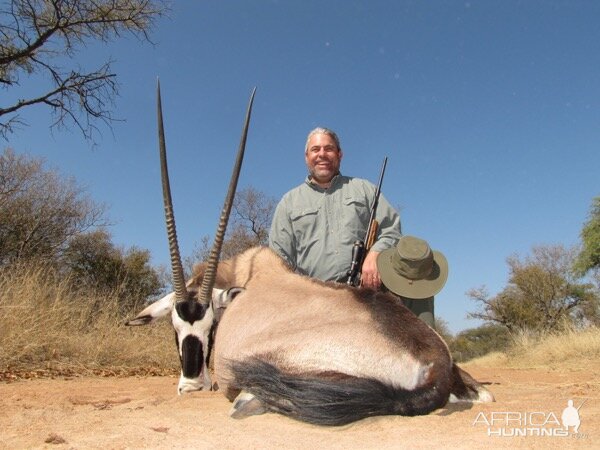 Hunting Gemsbok in South Africa