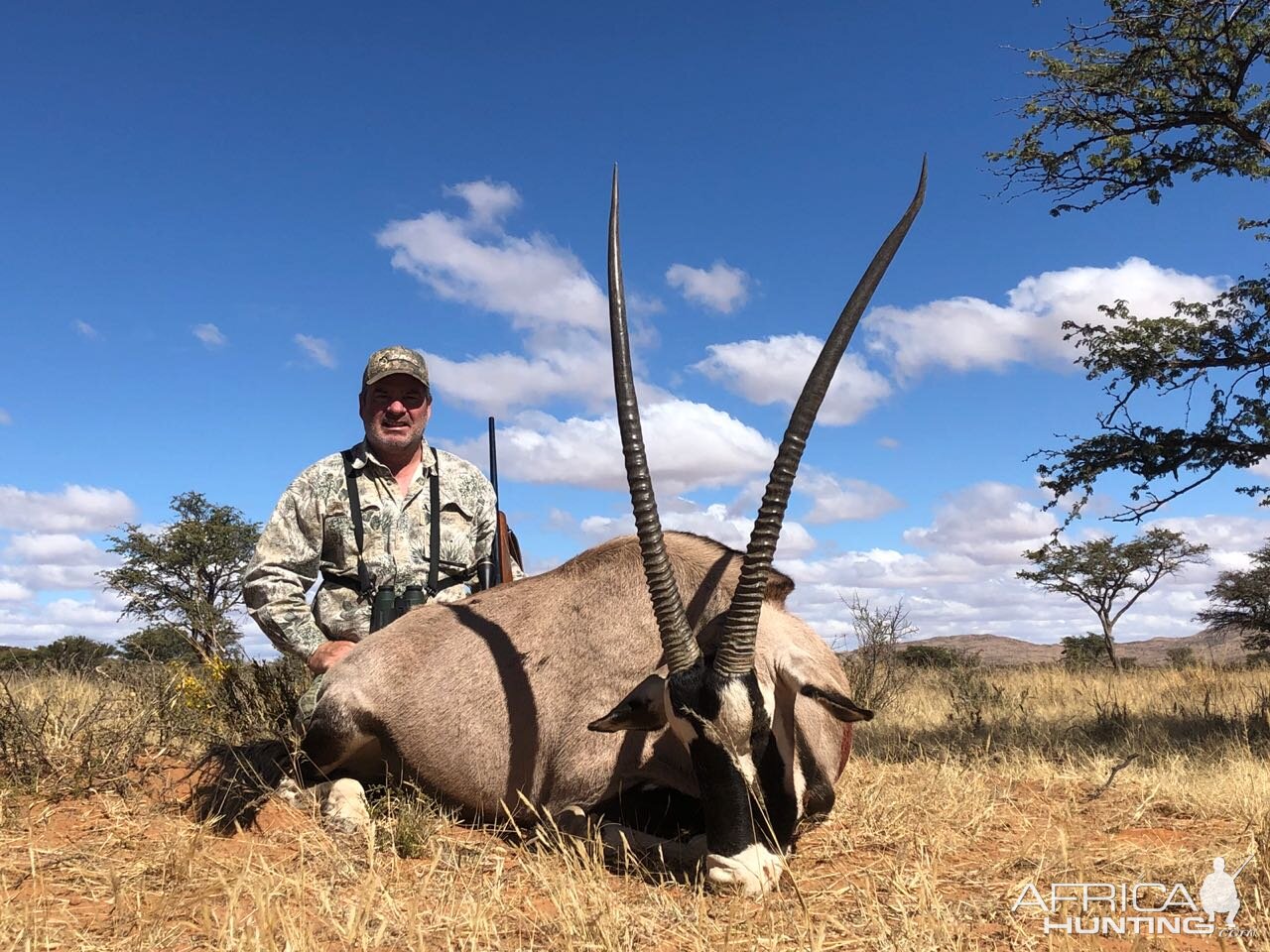 Hunting Gemsbok in South Africa