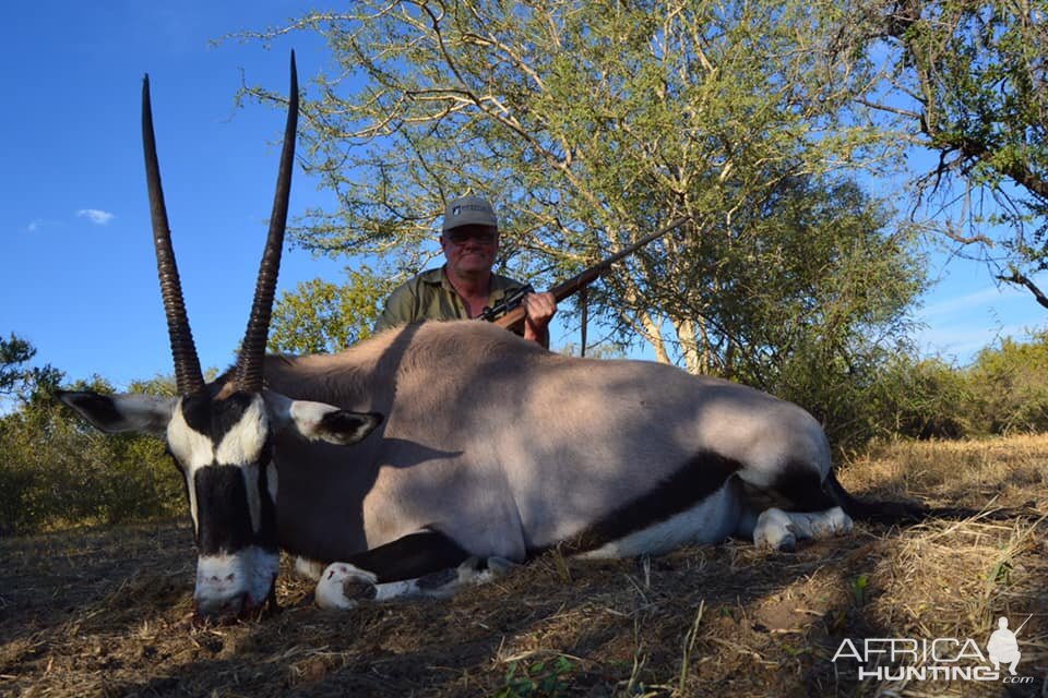 Hunting Gemsbok in South Africa