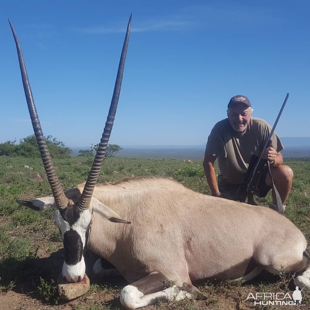 Hunting Gemsbok in South Africa