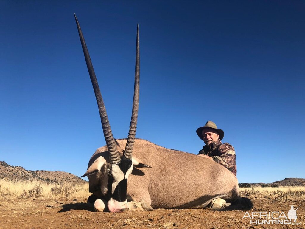 Hunting Gemsbok in South Africa