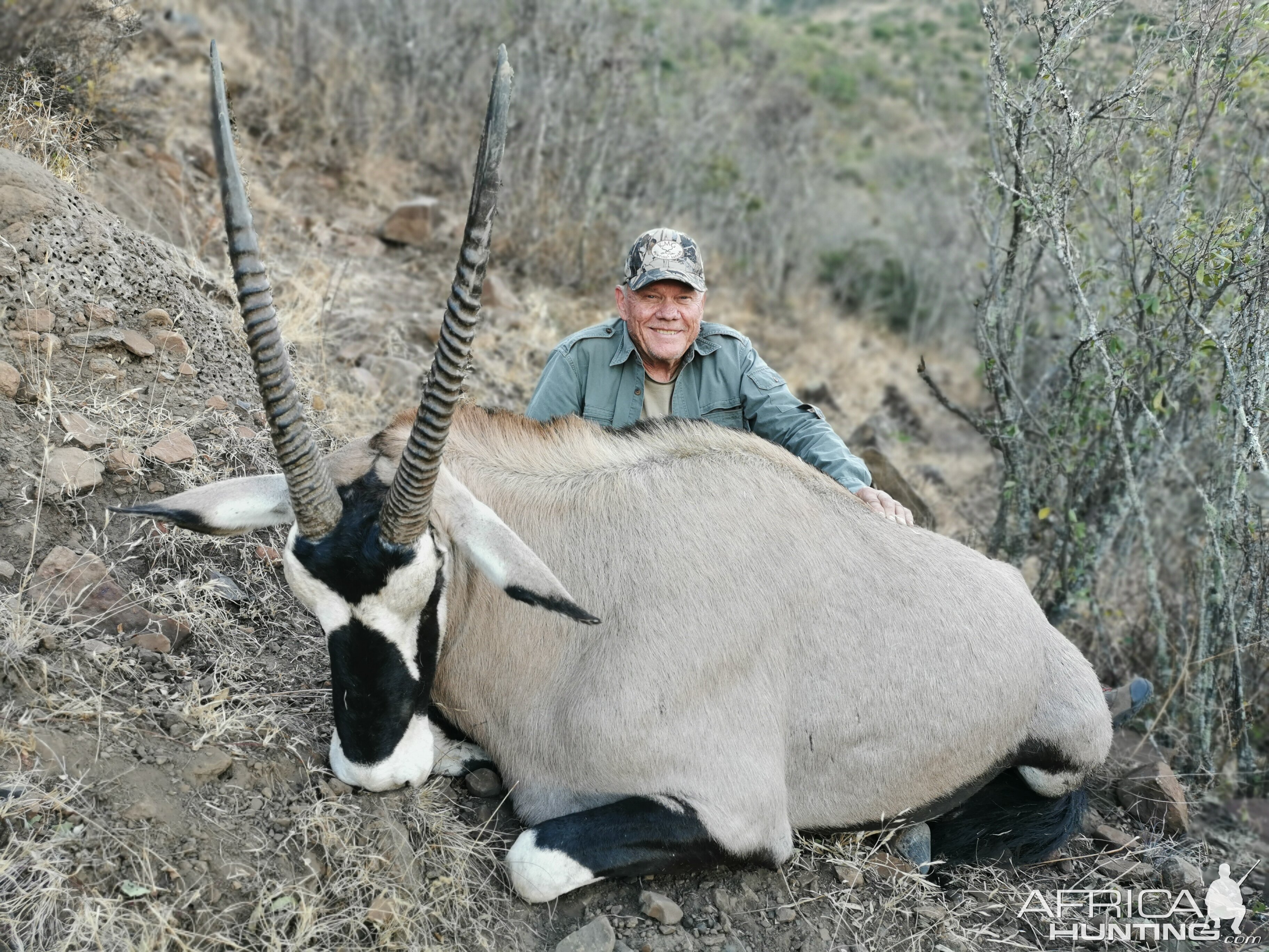 Hunting Gemsbok in South Africa