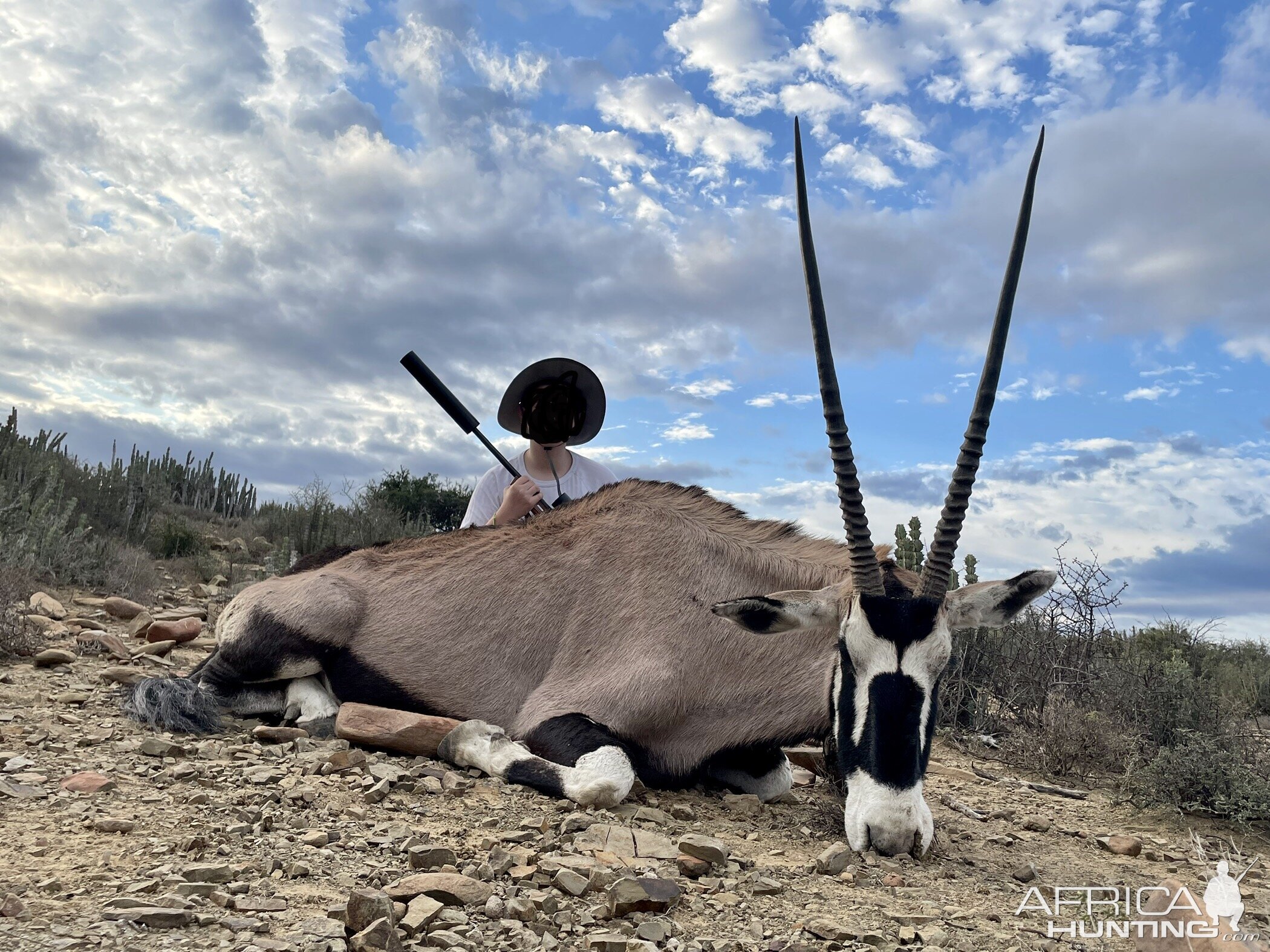 Hunting Gemsbok South Africa