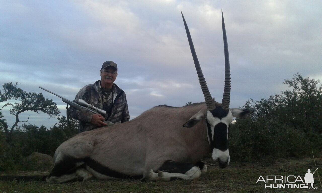 Hunting Gemsbok South Africa