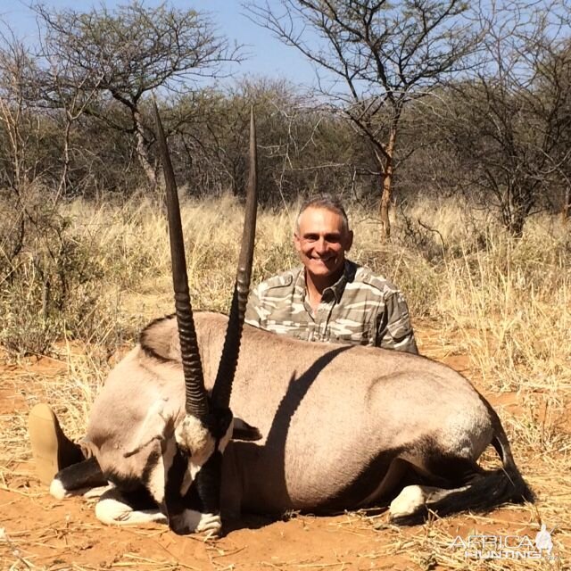 Hunting Gemsbok South Africa