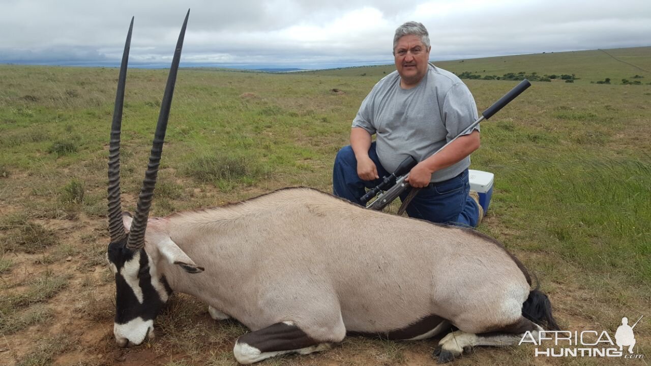 Hunting Gemsbok South Africa