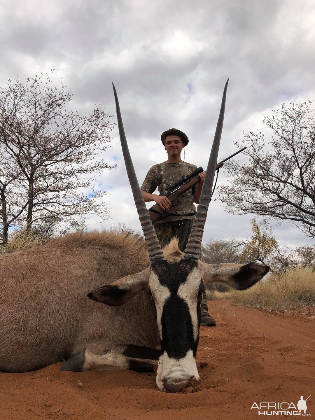 Hunting Gemsbok South Africa