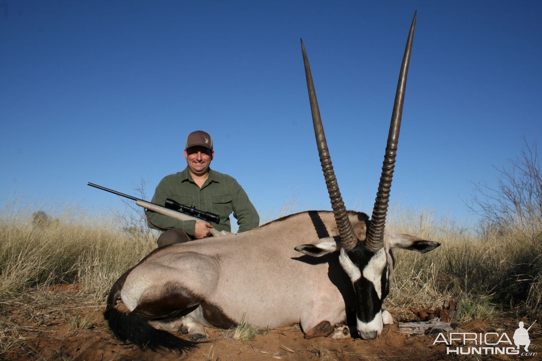 Hunting Gemsbok South Africa