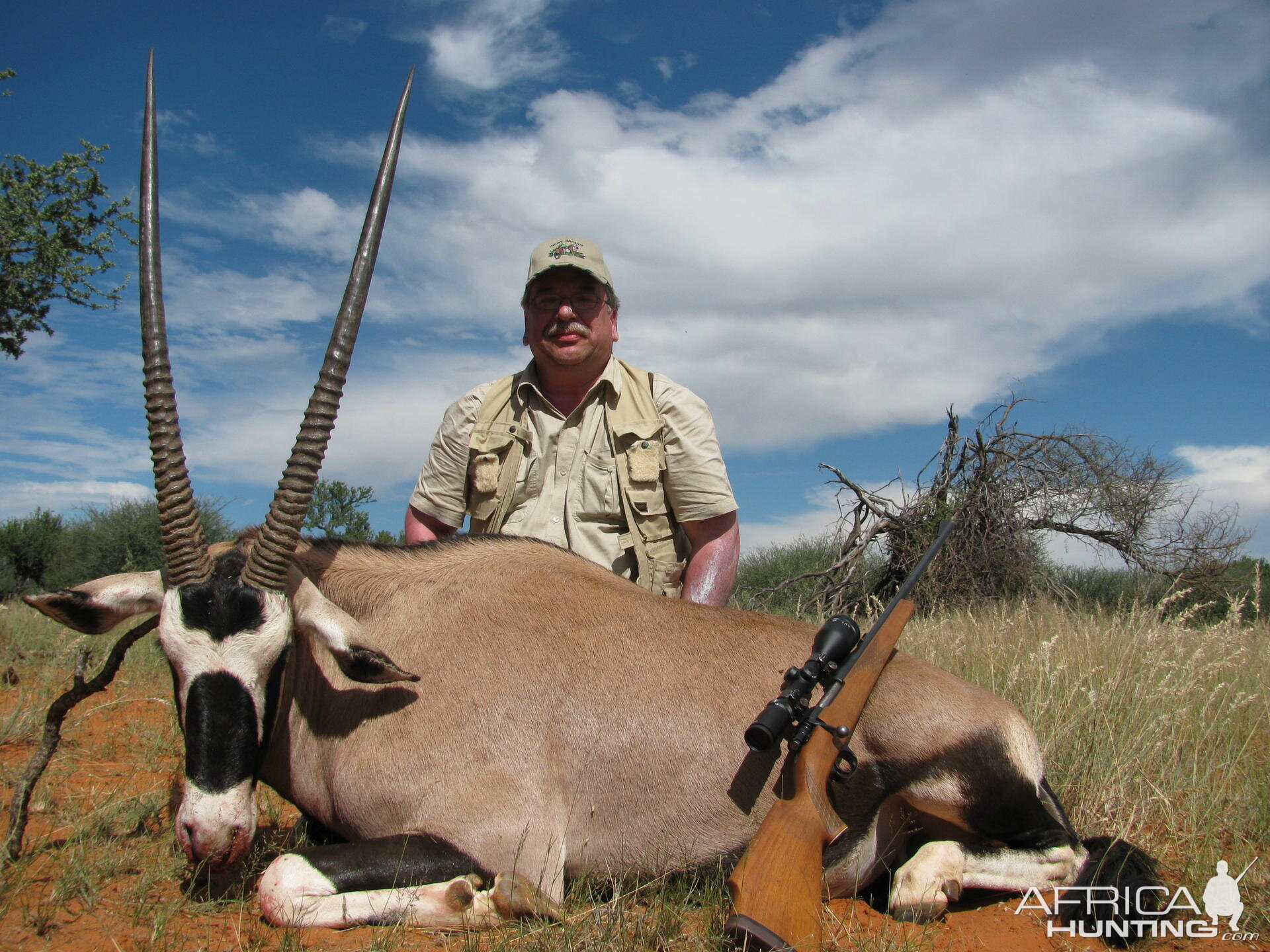 Hunting Gemsbok