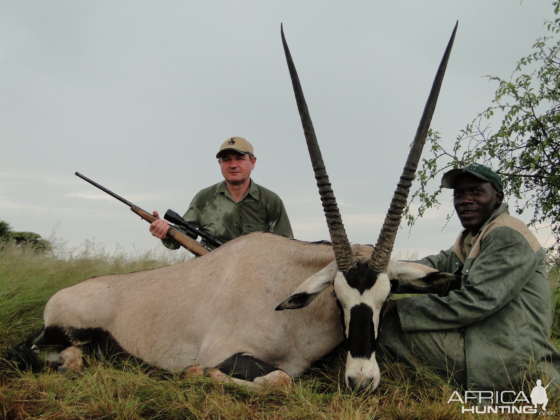 Hunting Gemsbuck with Wintershoek Johnny Vivier Safaris in SA