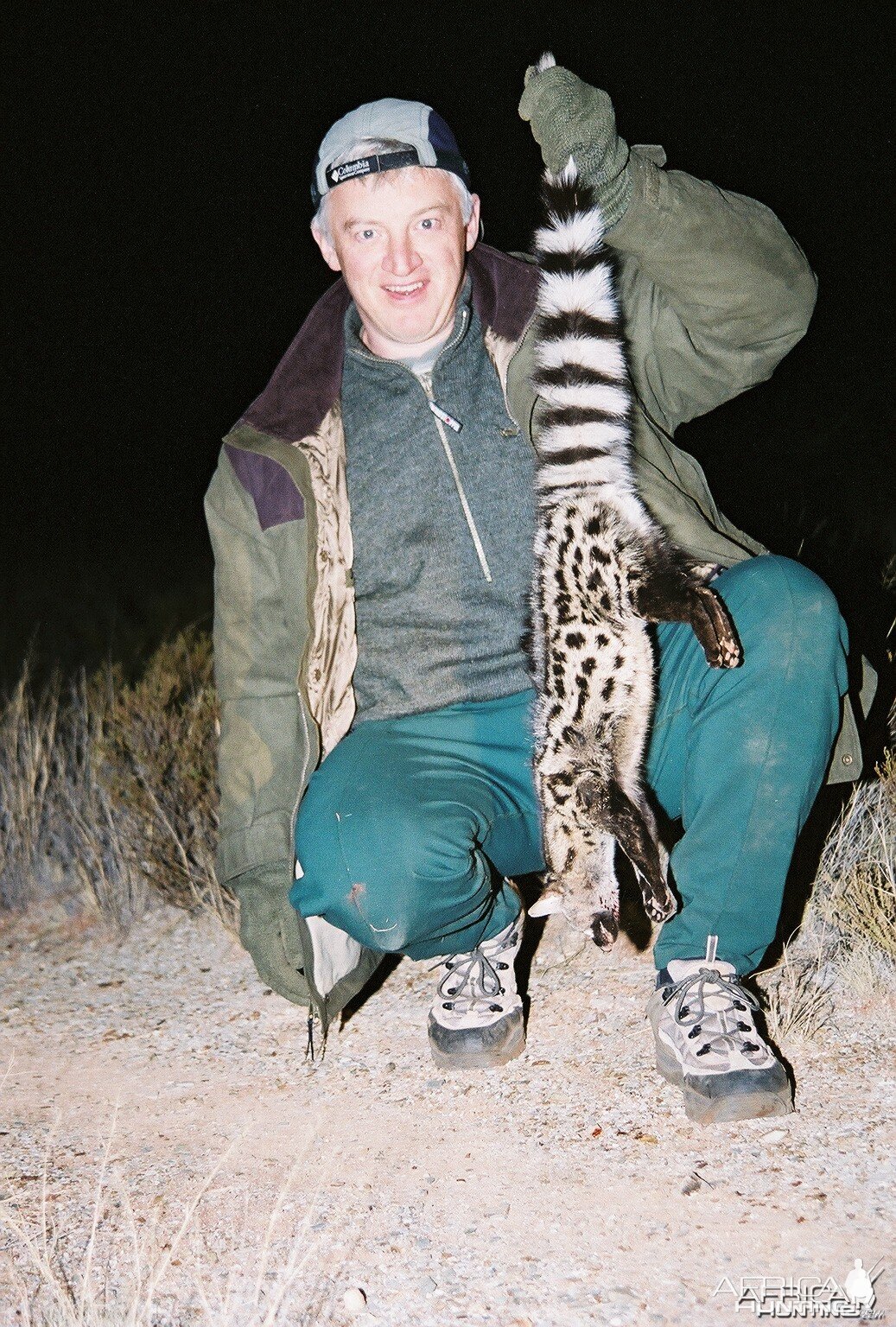 Hunting Genet Cat with Wintershoek Johnny Vivier Safaris in SA