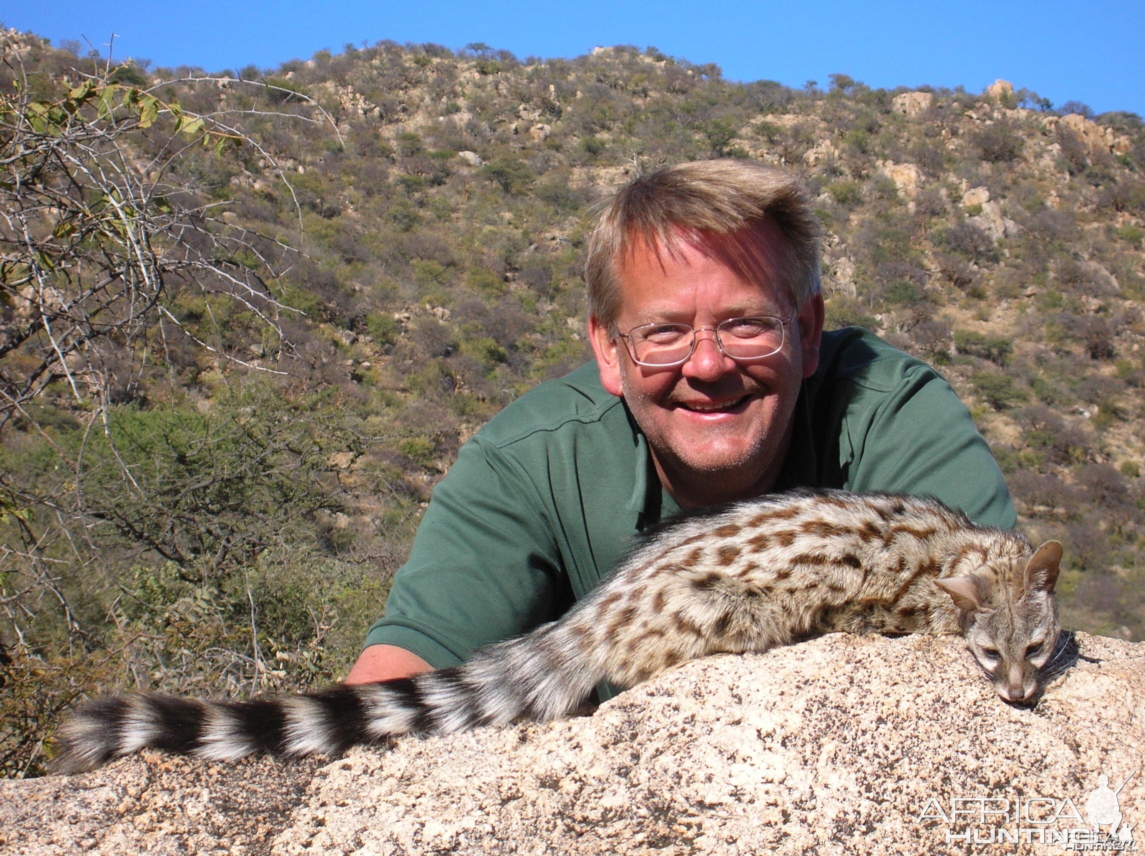 Hunting Genet in Namibia