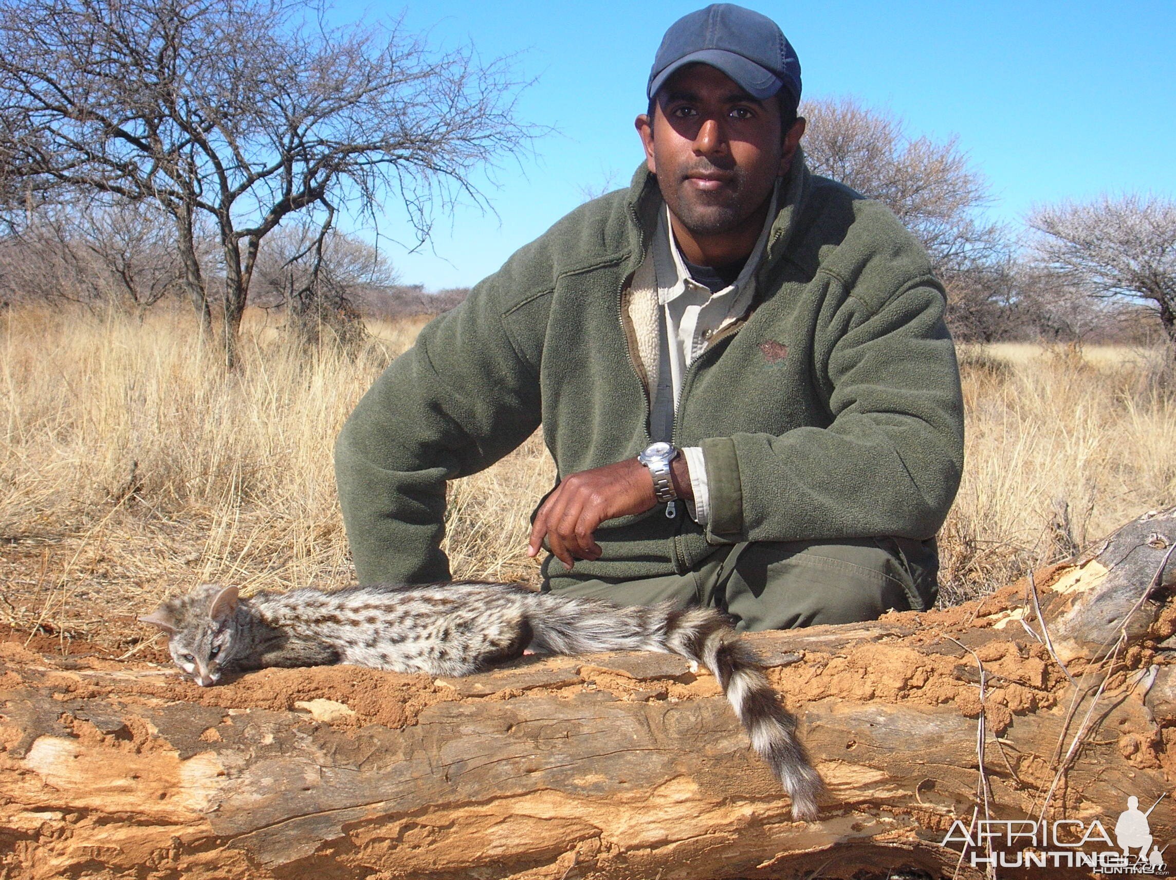 Hunting Genet in Namibia