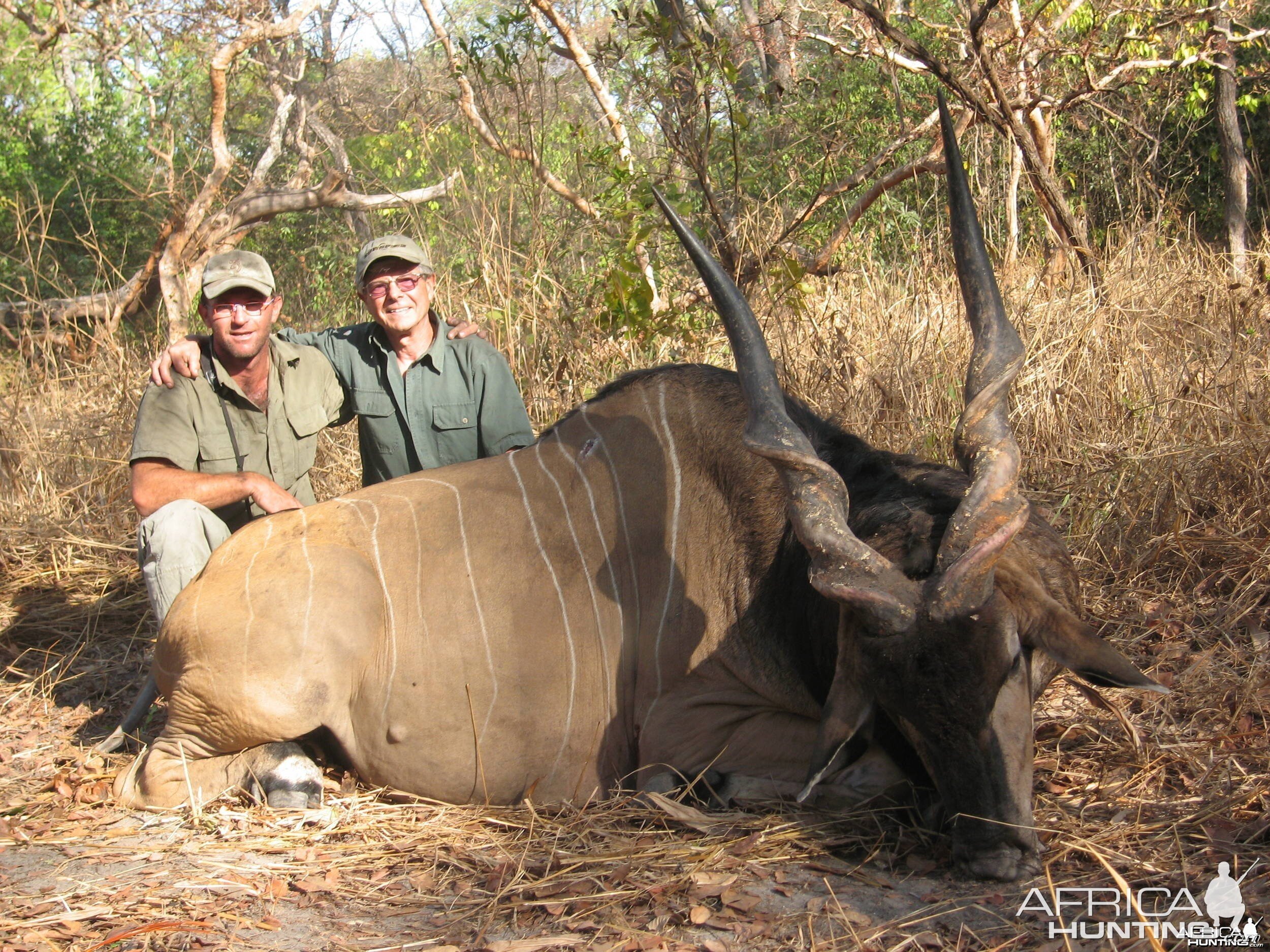 Hunting Giant Eland in CAR