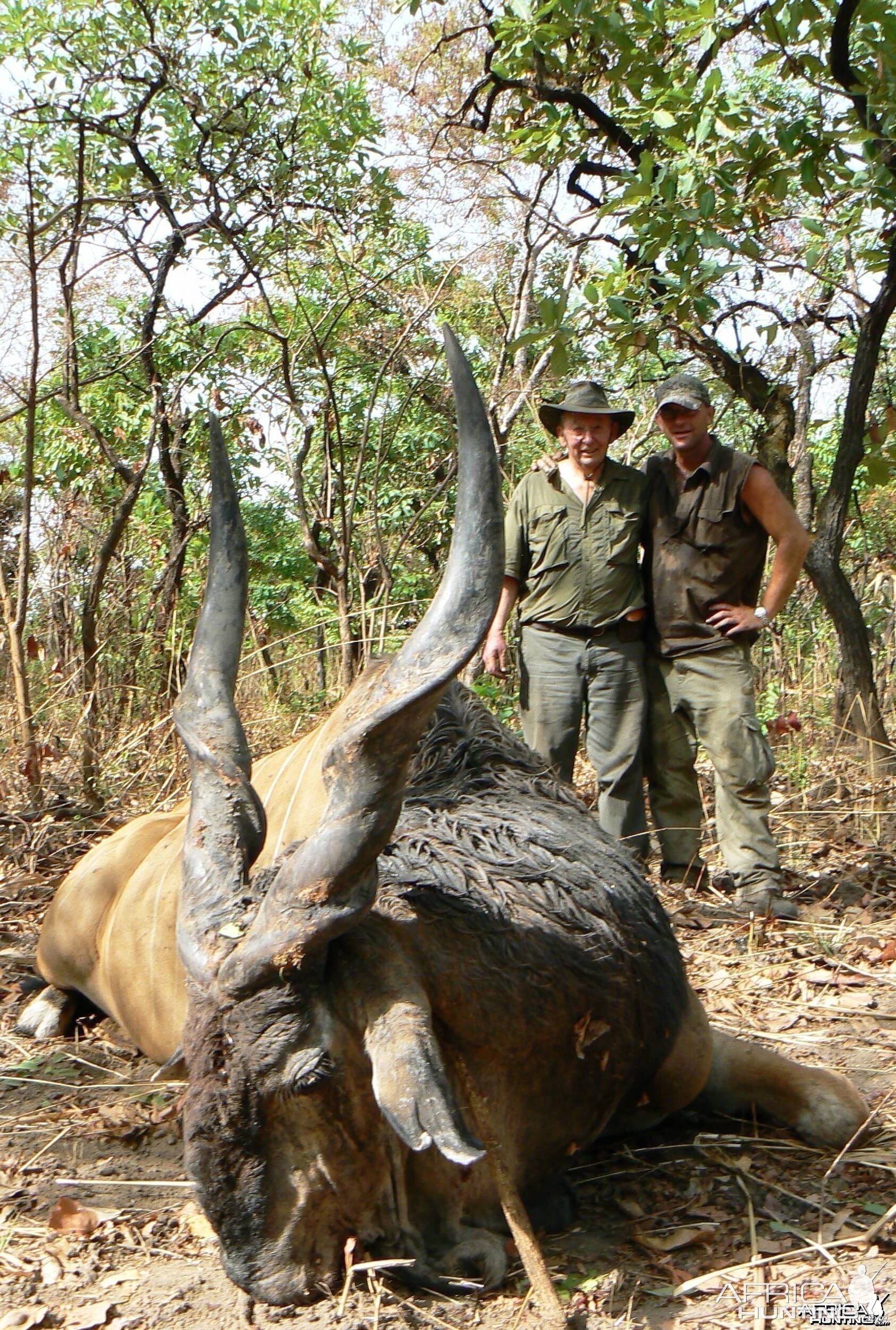 Hunting Giant Eland in CAR