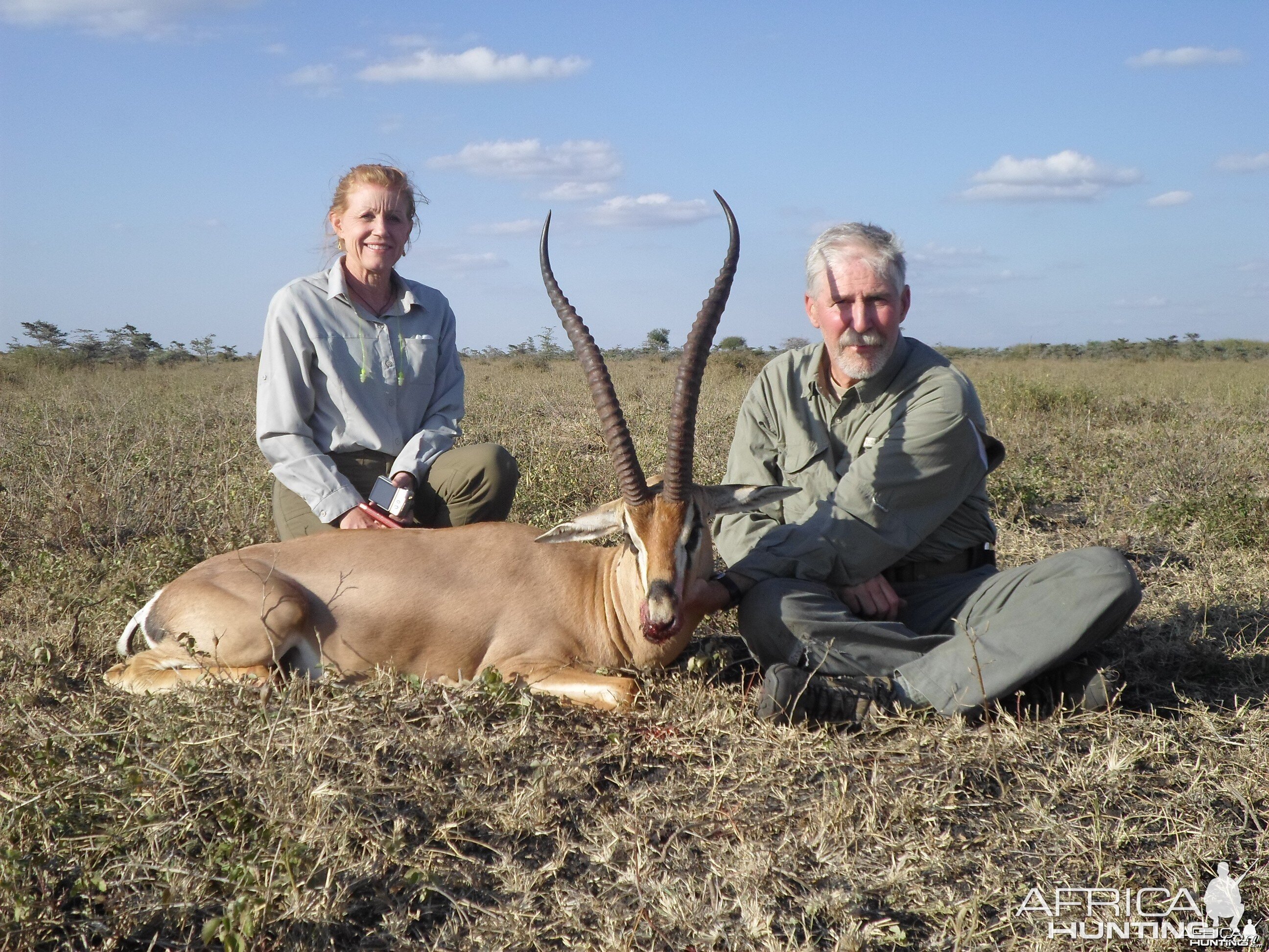 Hunting Grant Gazelle in Tanzania with Nathan Askew of Bullet Safaris