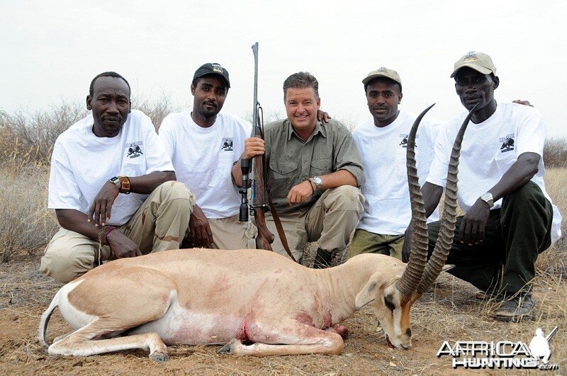 Hunting Grant's Gazelle in Ethiopia