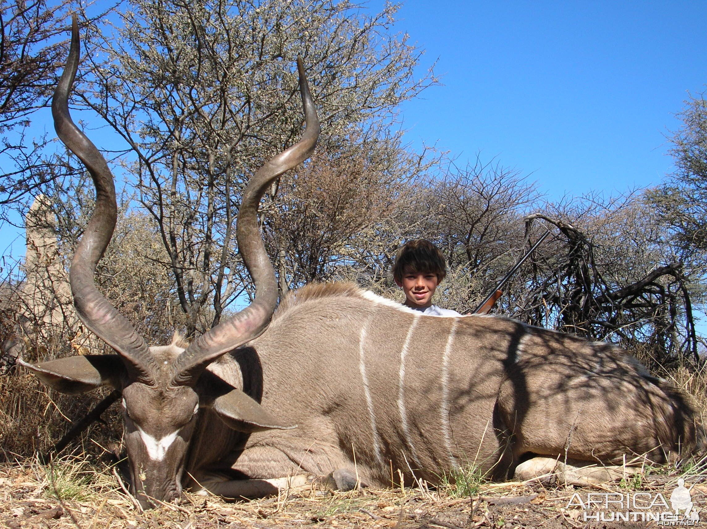 Hunting Greater Kudu in Namibia