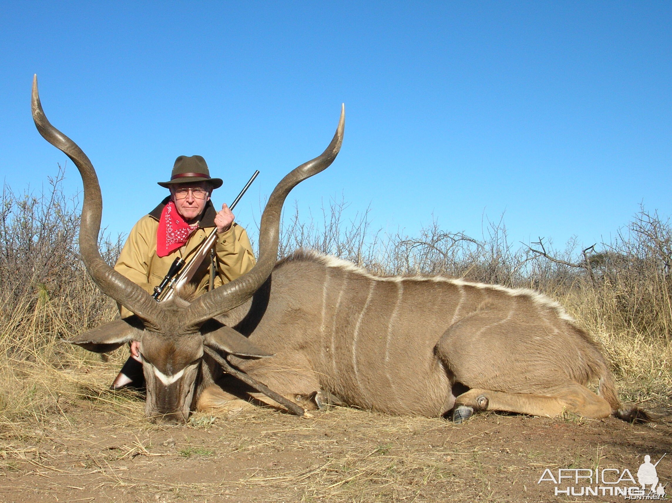 Hunting Greater Kudu in Namibia