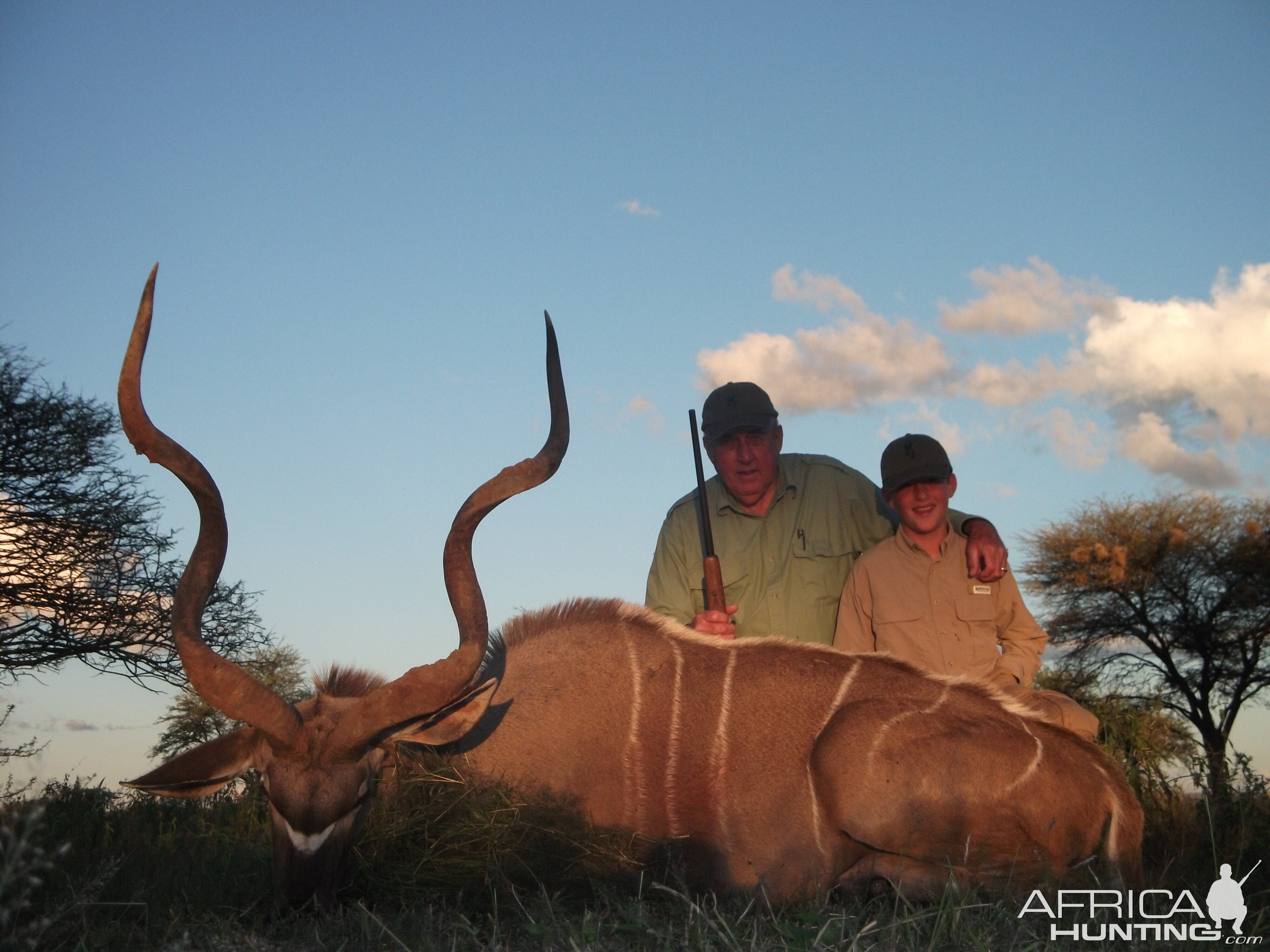 Hunting Greater Kudu in Namibia