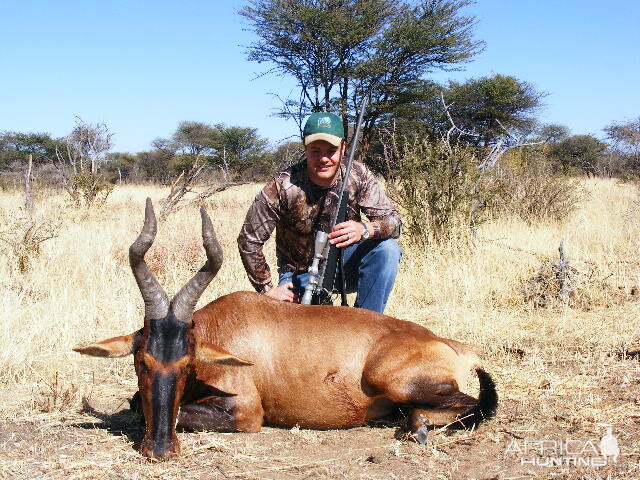 Hunting Hartebeest in Namibia