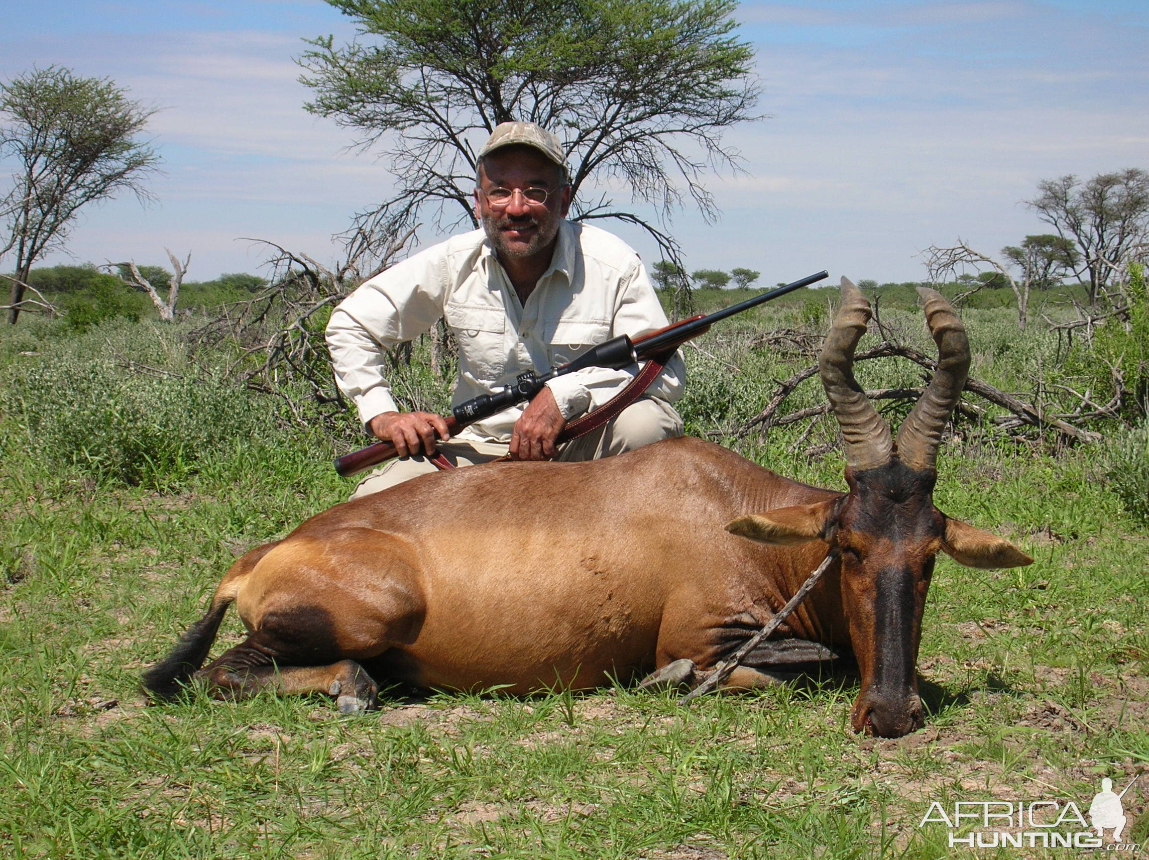 Hunting Hartebeest in Namibia