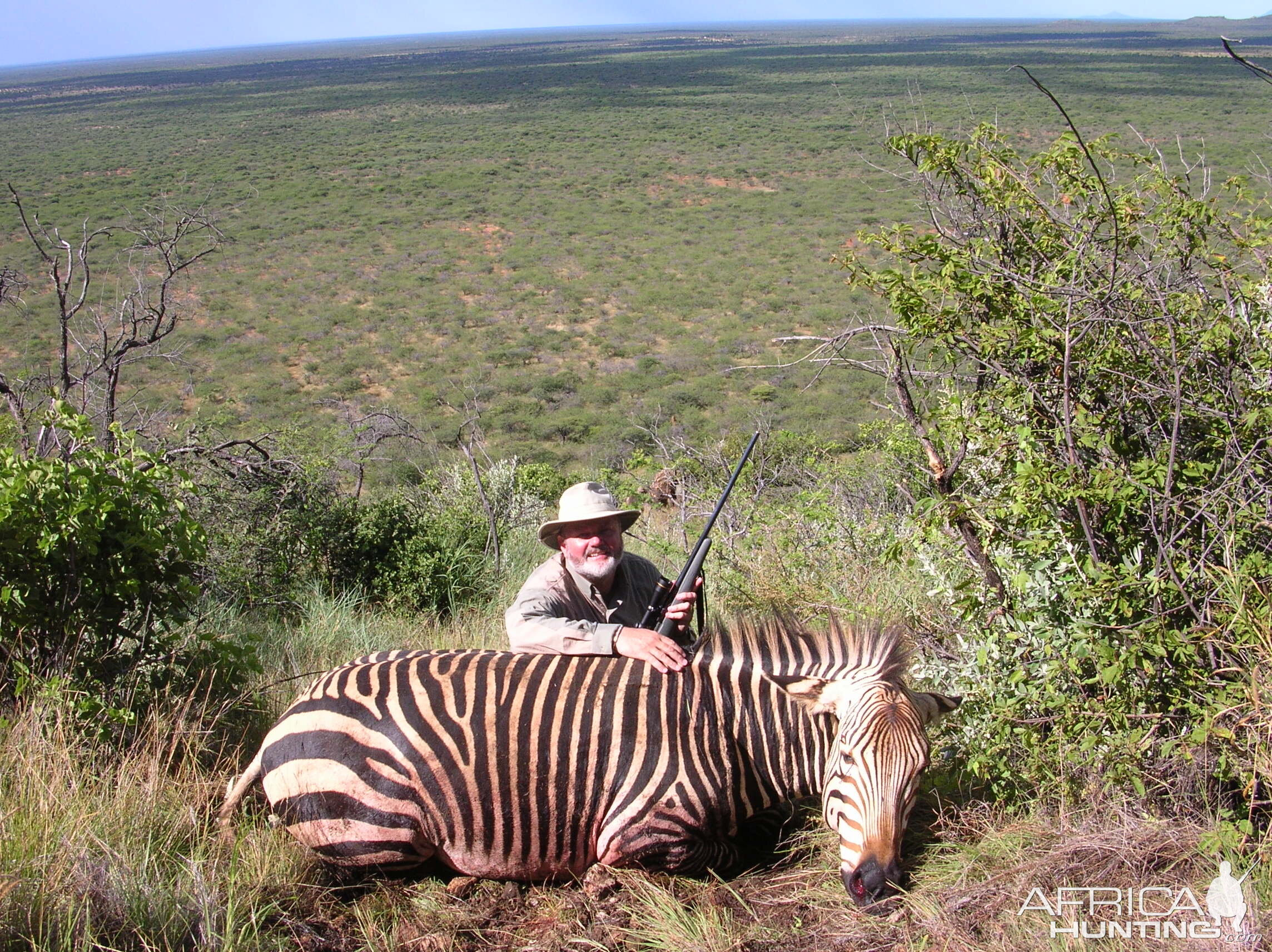 Hunting Hartmann's Mountain Zebra in Namibia