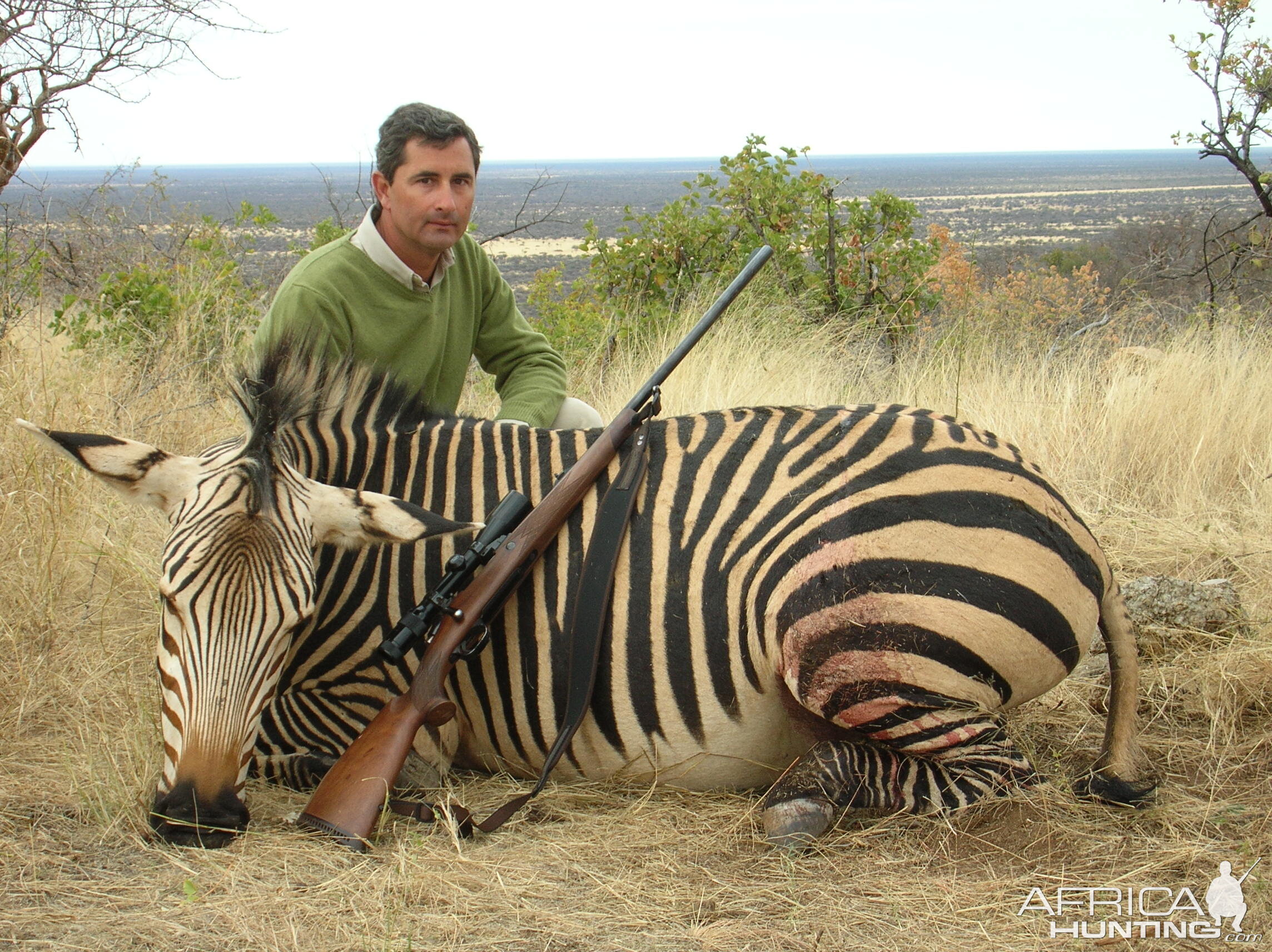 Hunting Hartmann's Mountain Zebra in Namibia