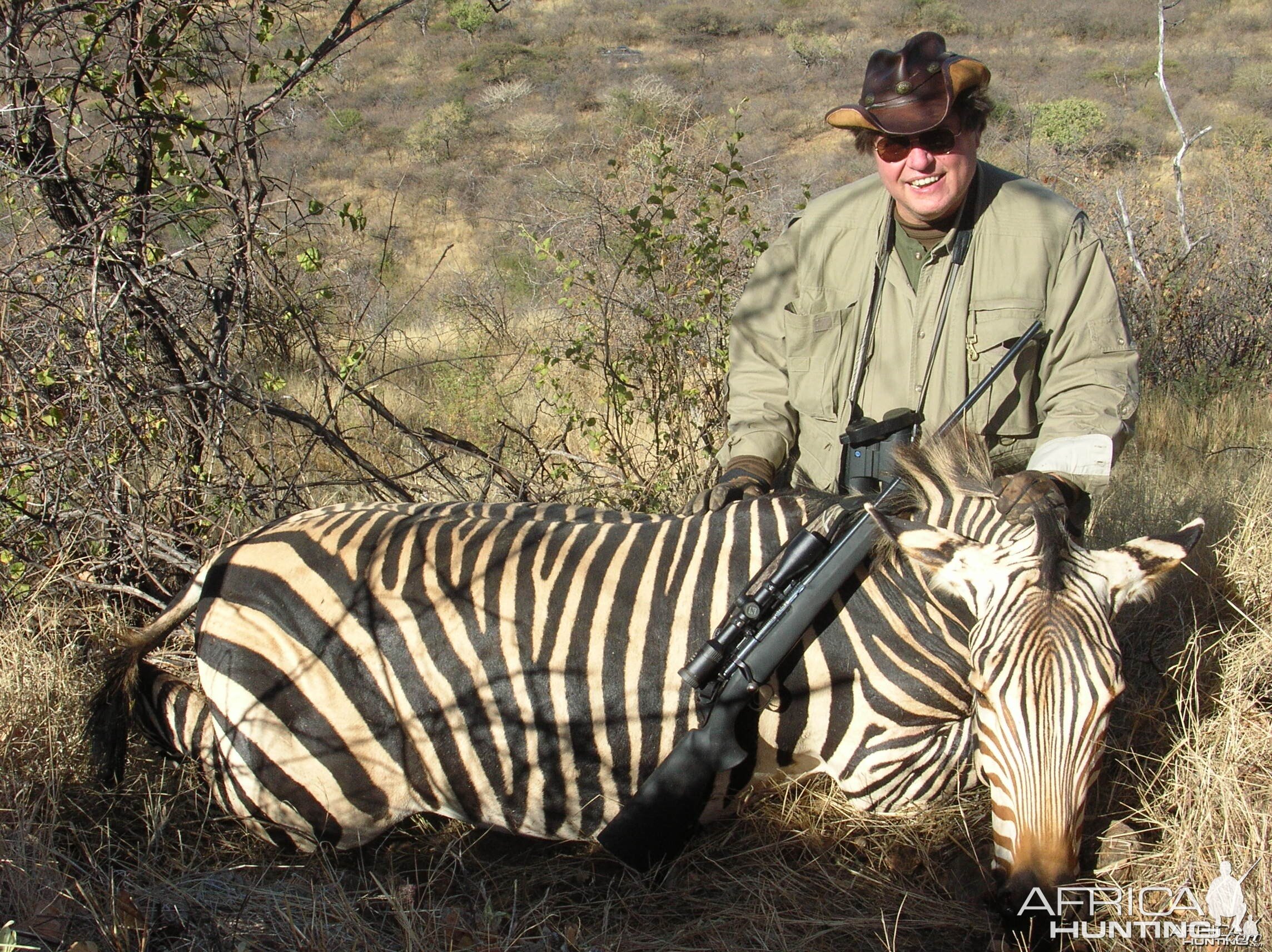 Hunting Hartmann's Mountain Zebra in Namibia