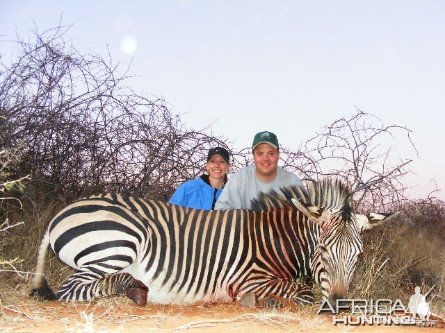 Hunting Hartmann's Mountain Zebra in Namibia