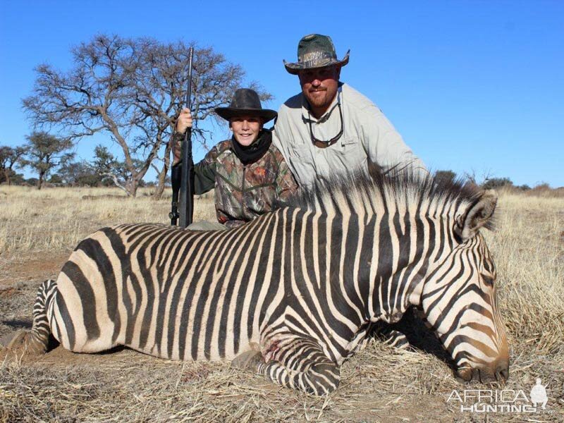 Hunting Hartmann's Mountain Zebra in Namibia