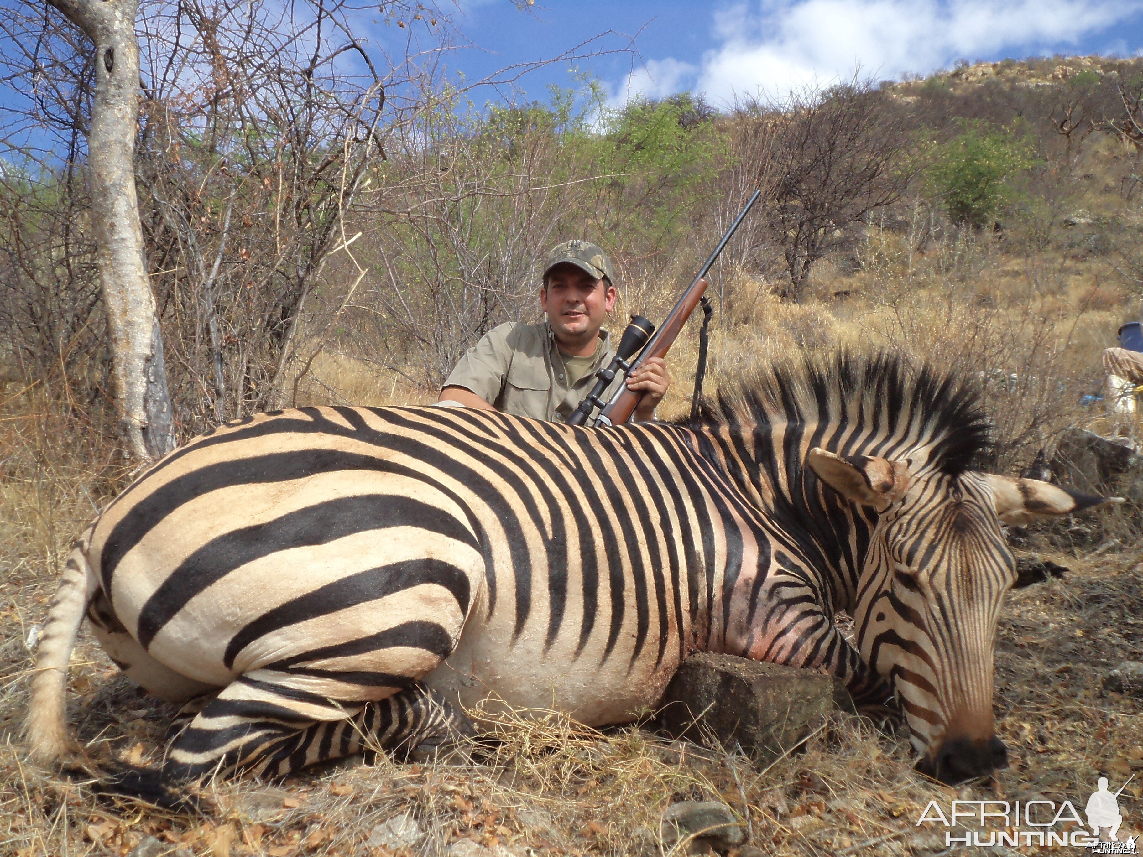 Hunting Hartmann's Zebra in Namibia