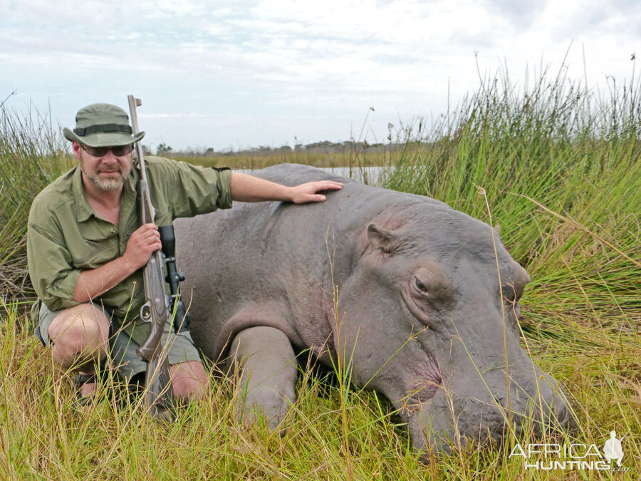 Hunting Hippo in Namibia