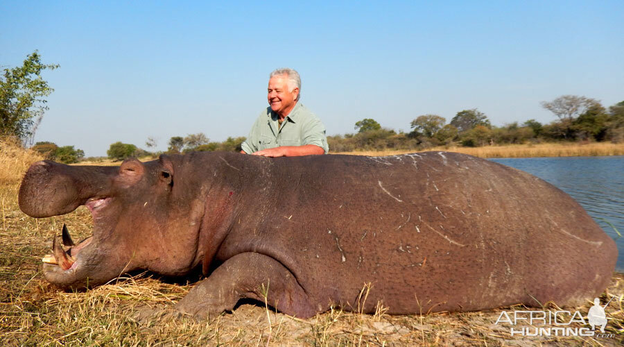 Hunting Hippo in Namibia