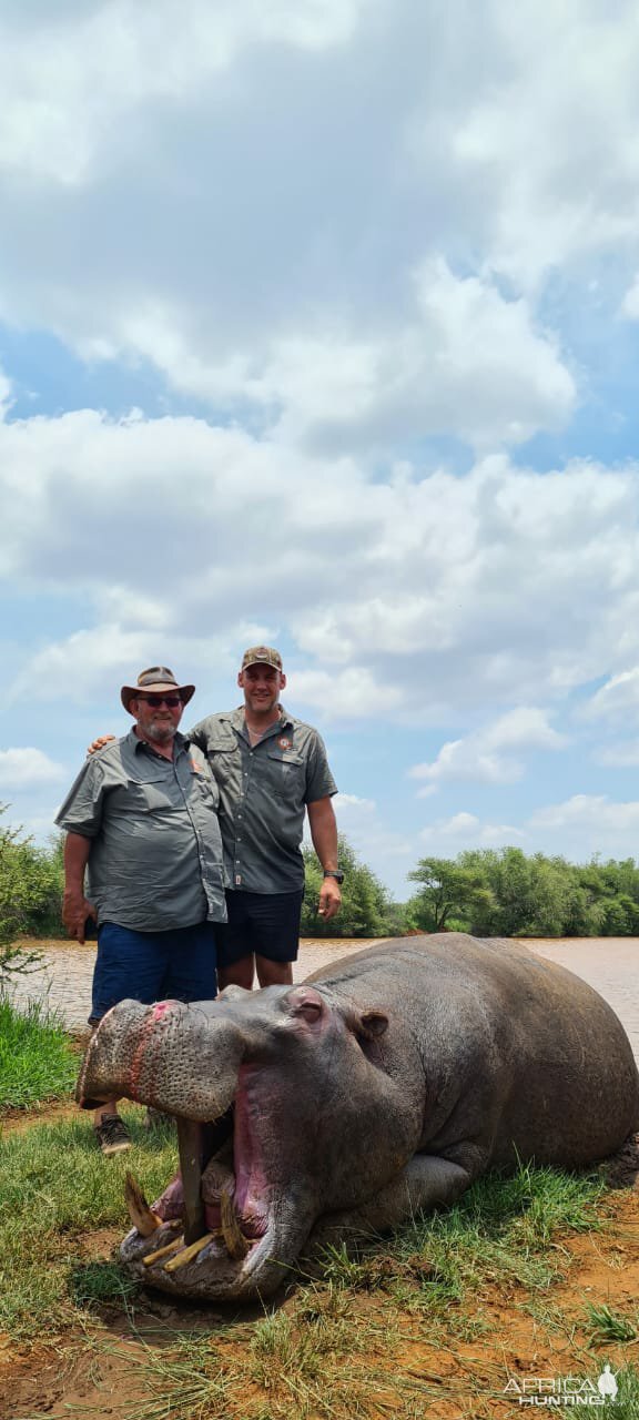 Hunting Hippo in South Africa