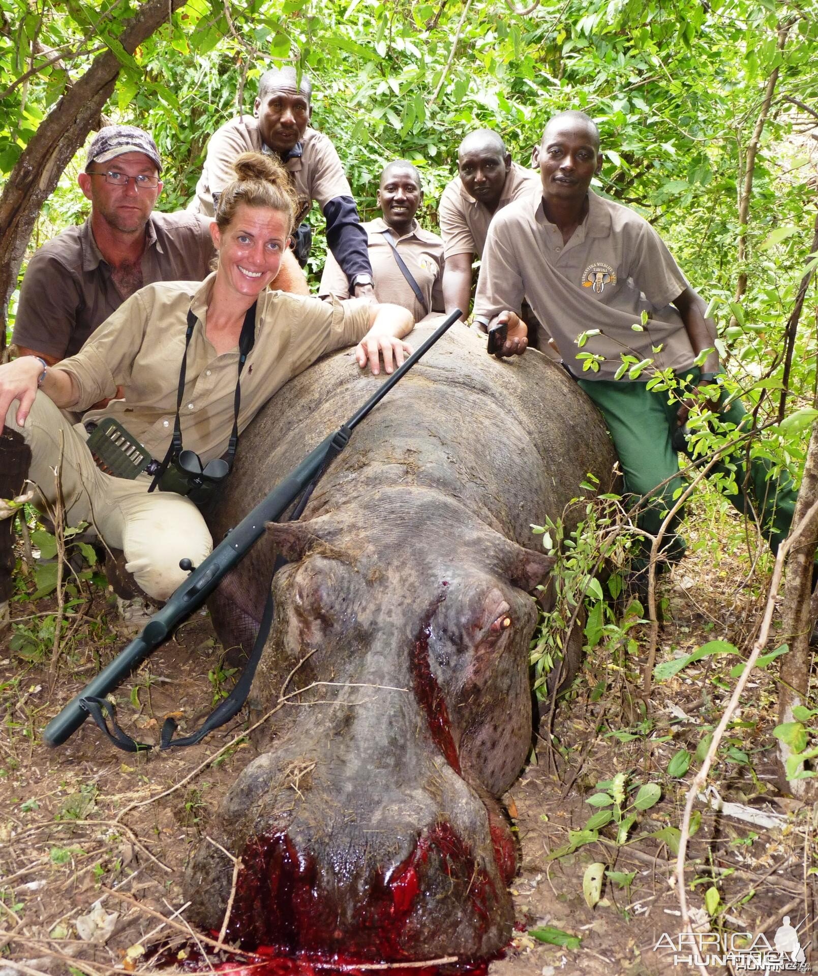 Hunting Hippo in Tanzania