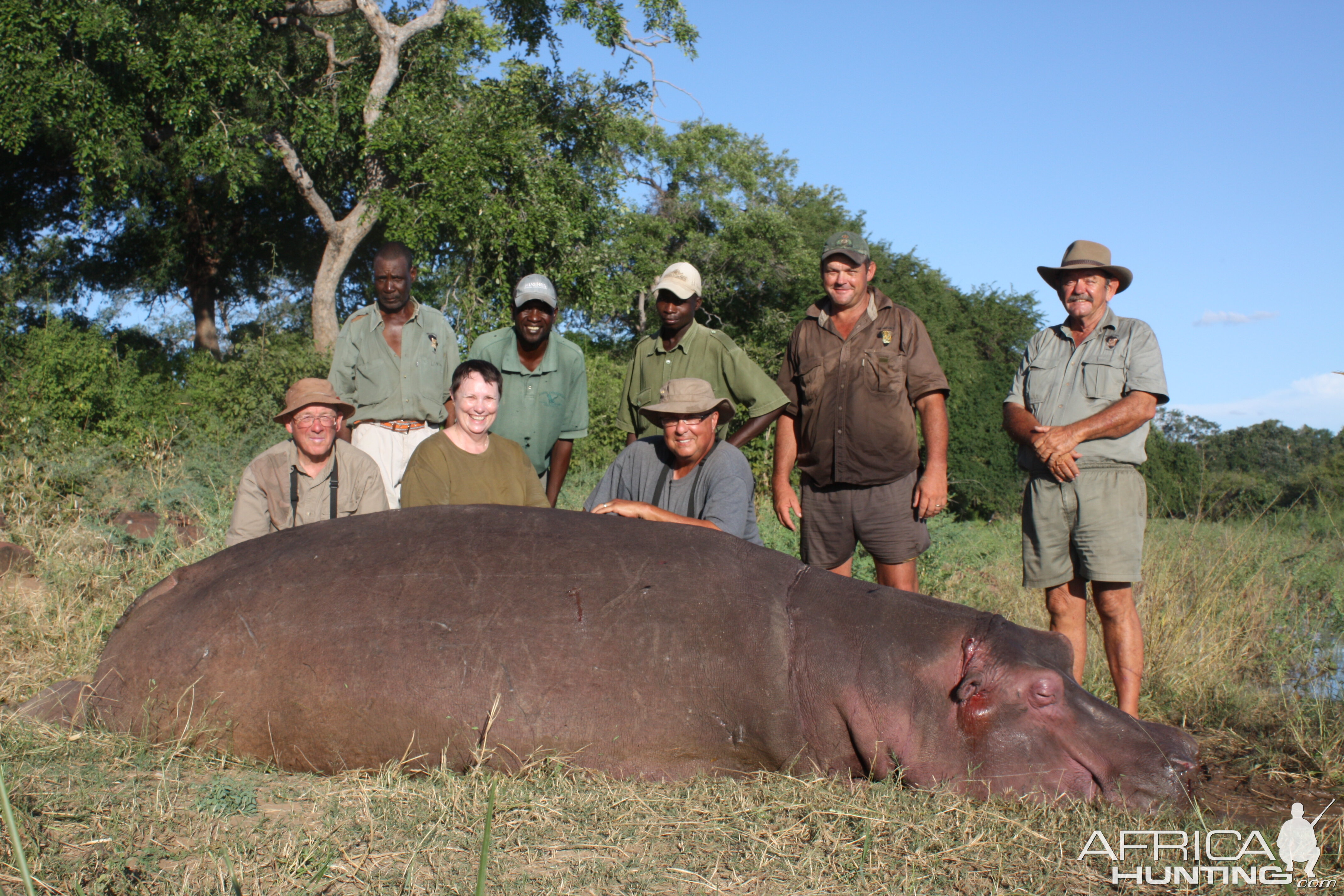 Hunting Hippo in Zimbabwe