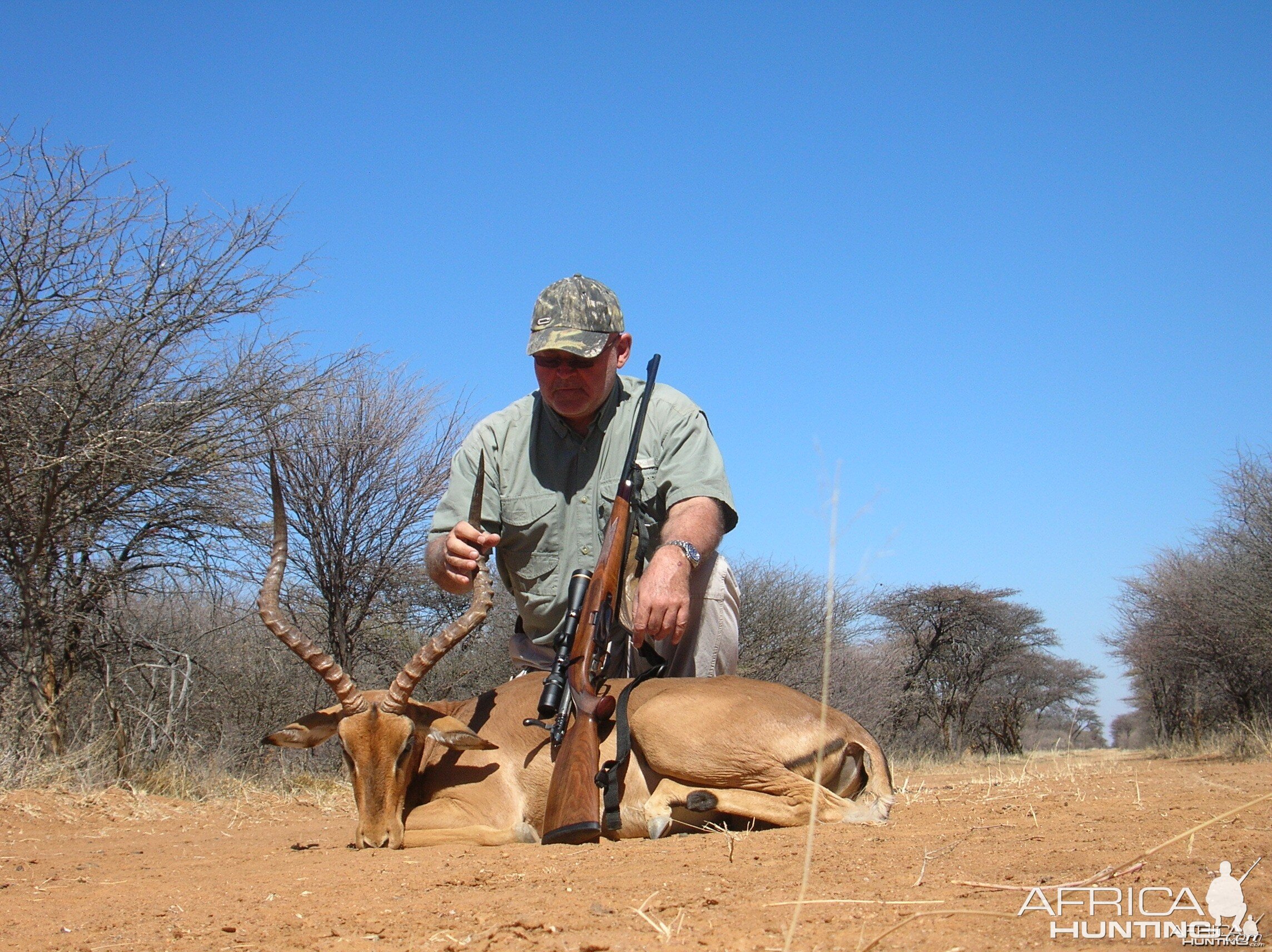 Hunting Impala in Namibia