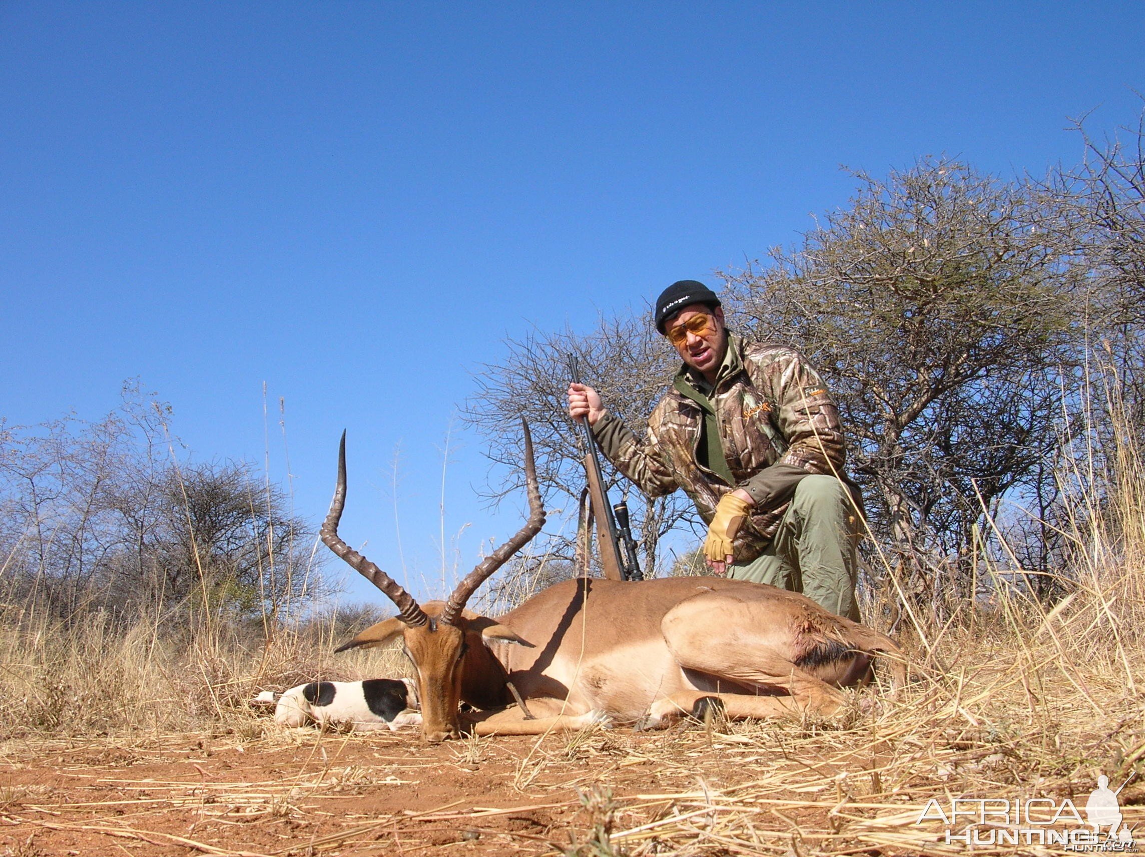 Hunting Impala in Namibia