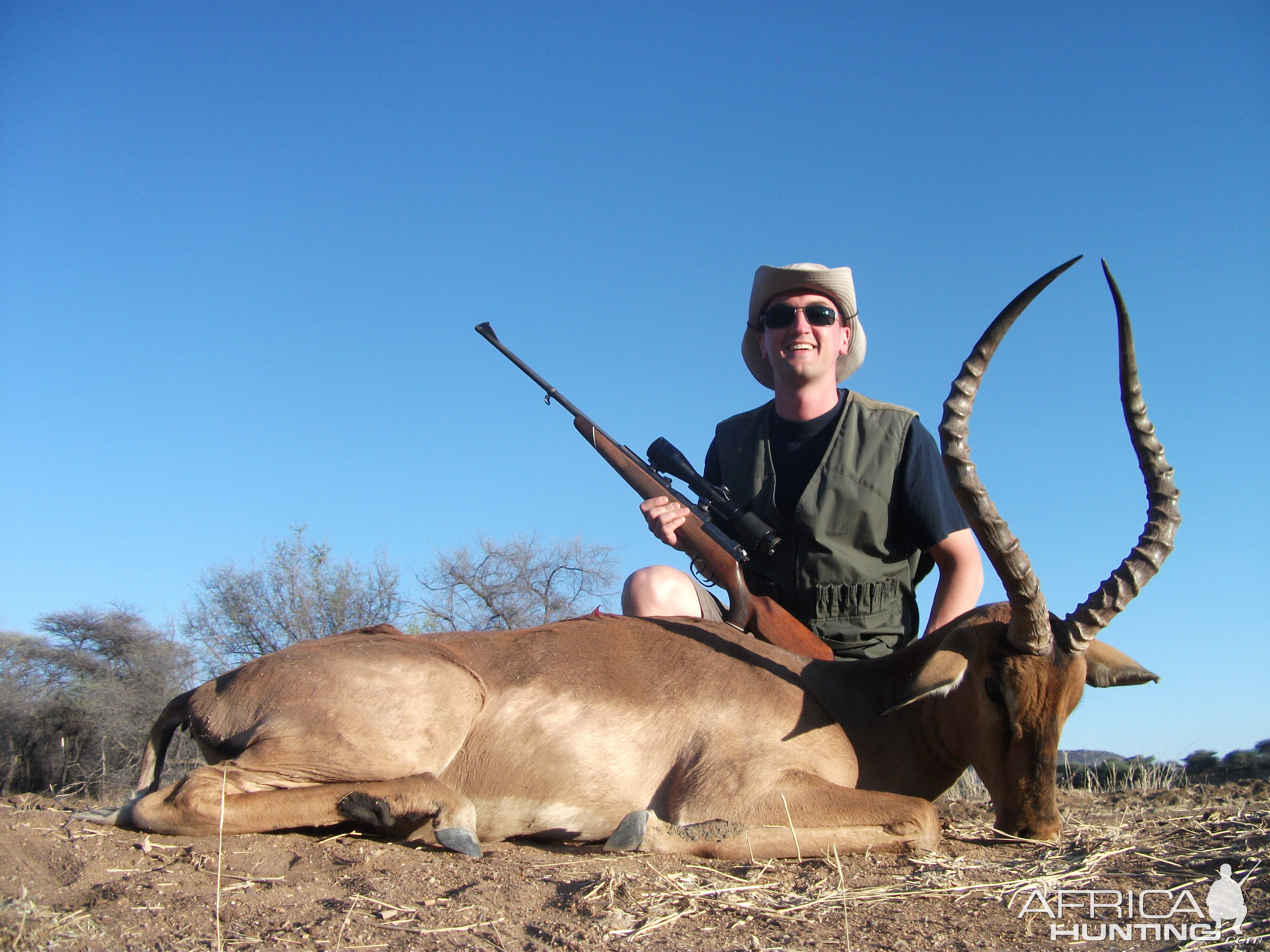 Hunting Impala in Namibia