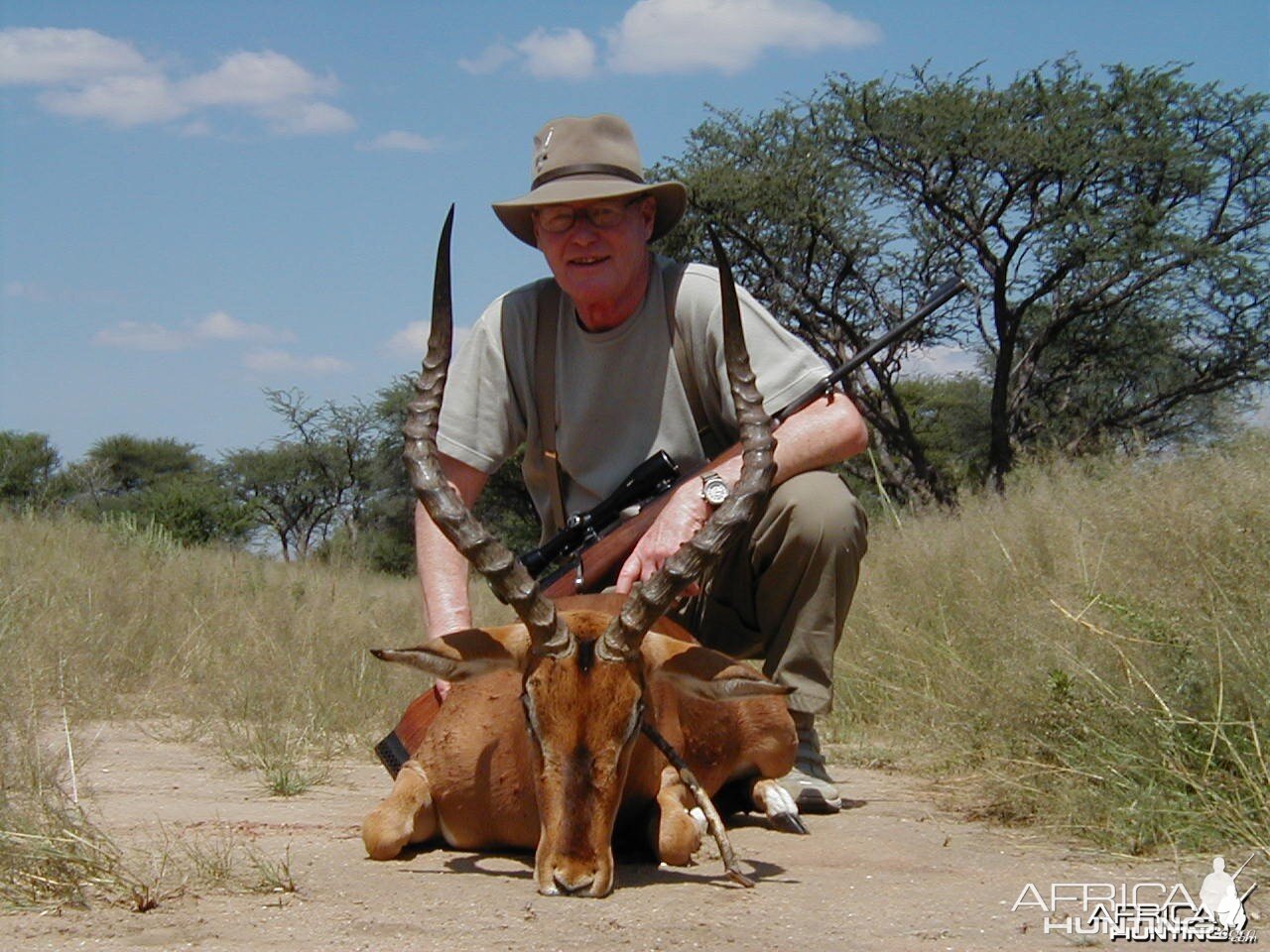 Hunting Impala in Namibia