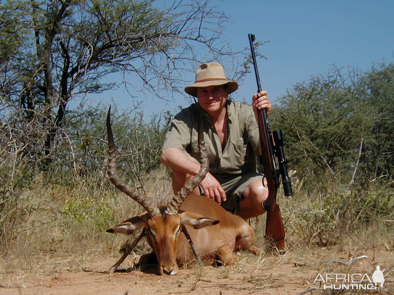 Hunting Impala in Namibia