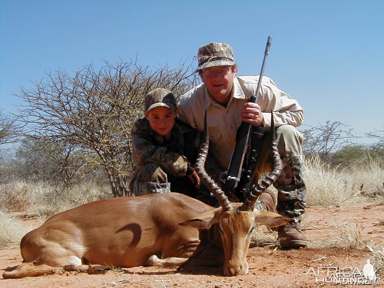 Hunting Impala in Namibia