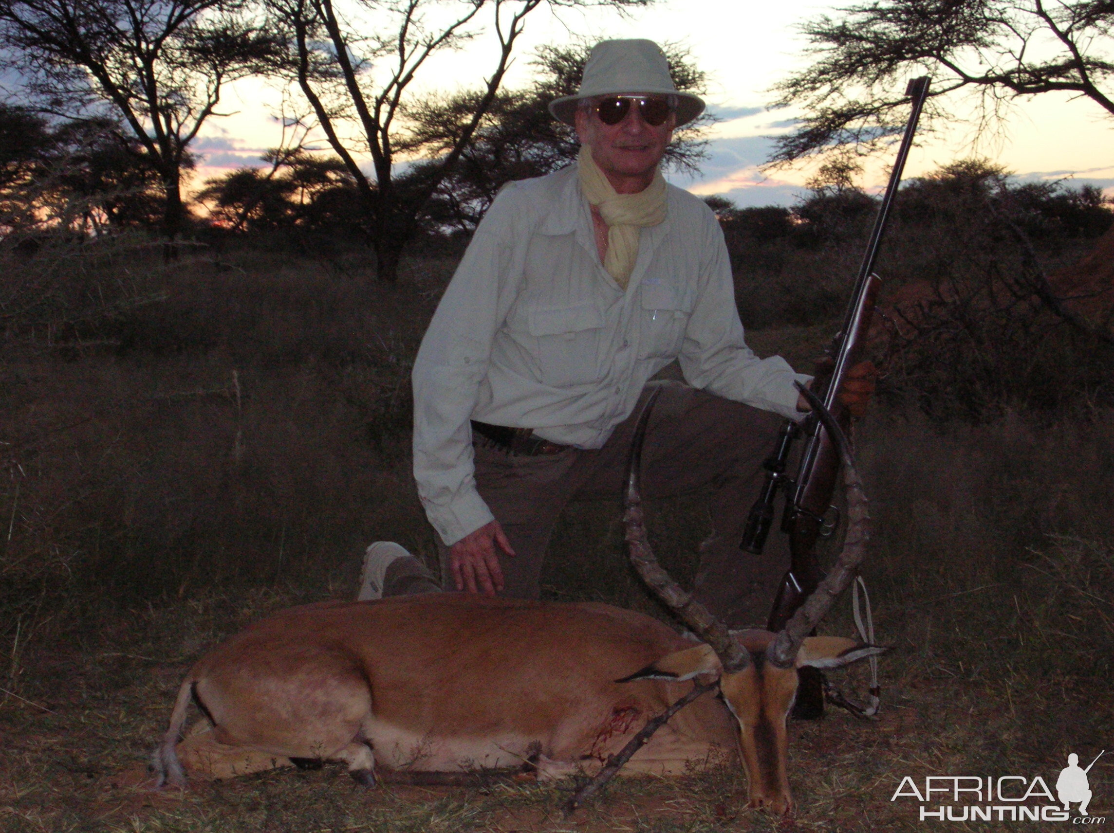 Hunting Impala in Namibia