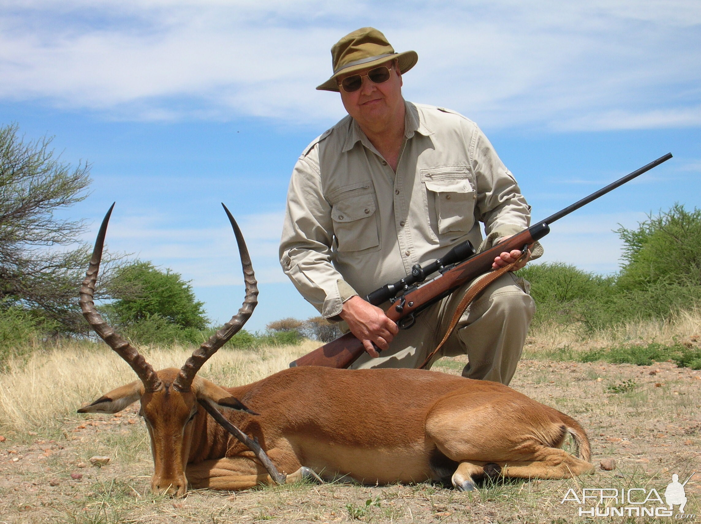 Hunting Impala in Namibia