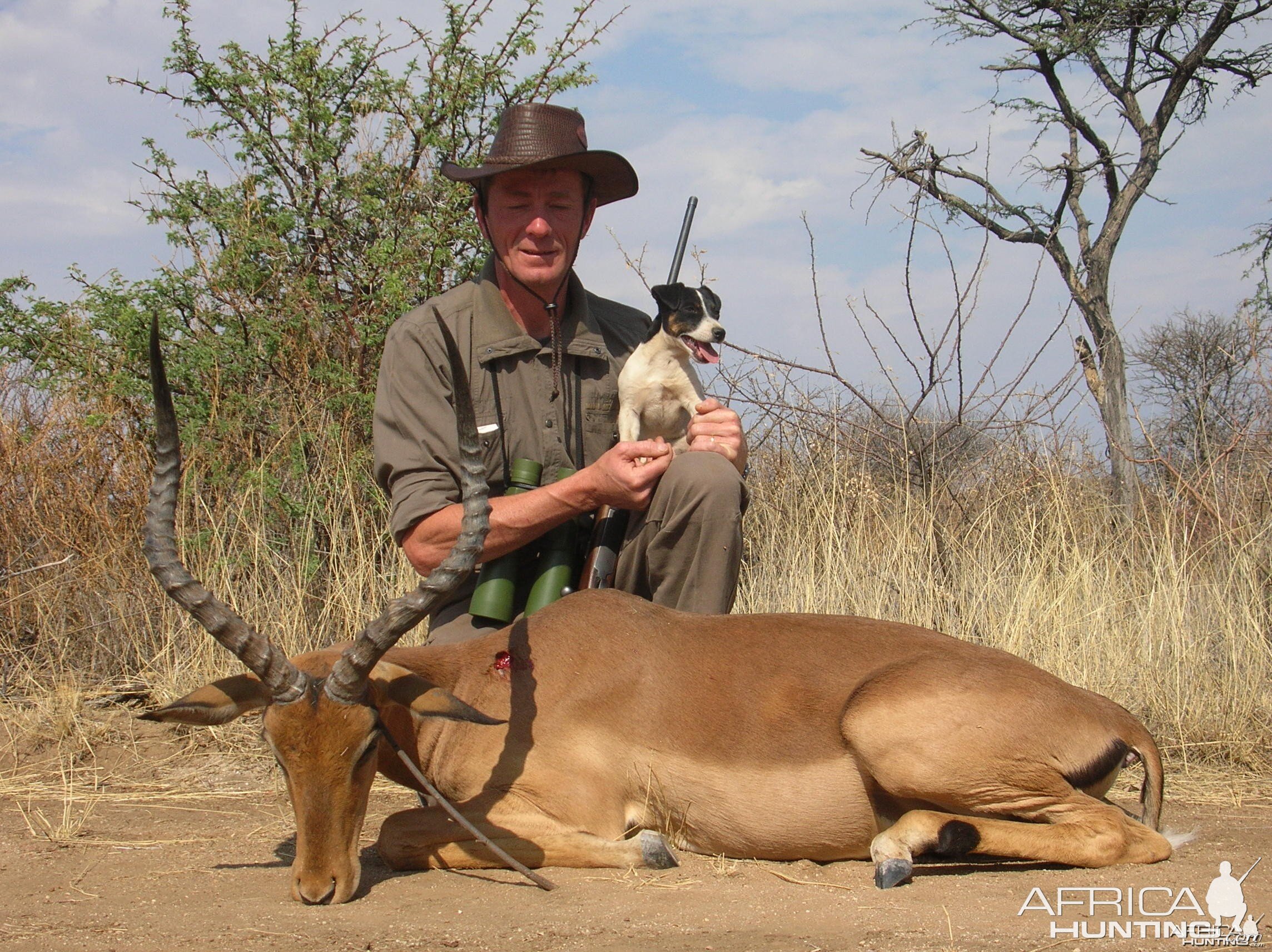 Hunting Impala in Namibia