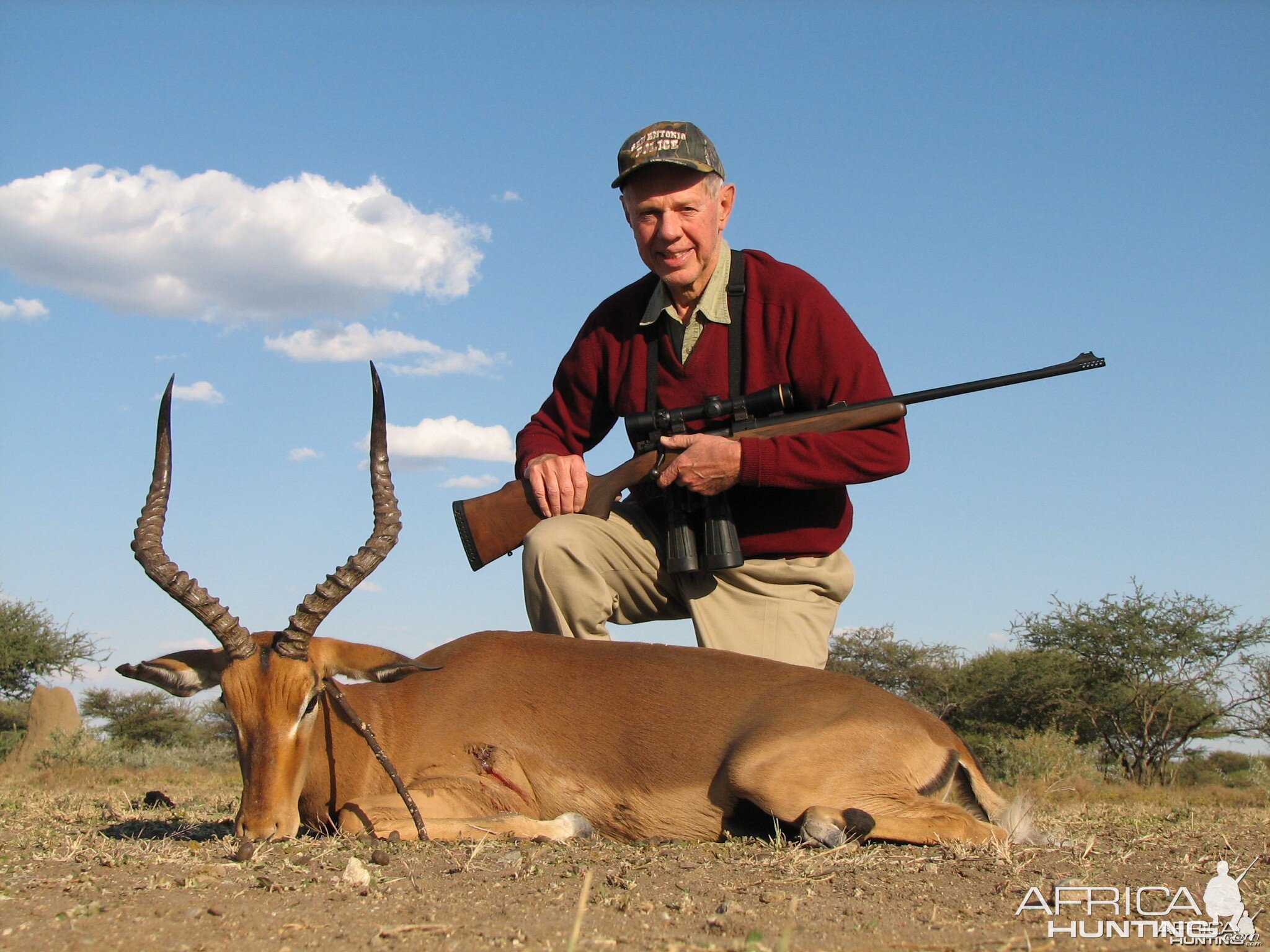 Hunting Impala in Namibia