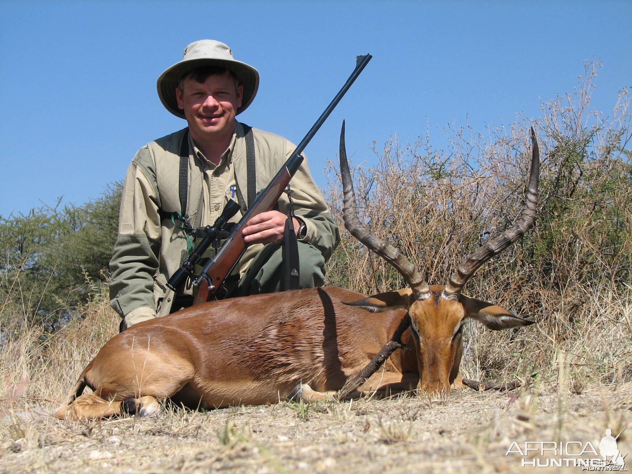 Hunting Impala in Namibia